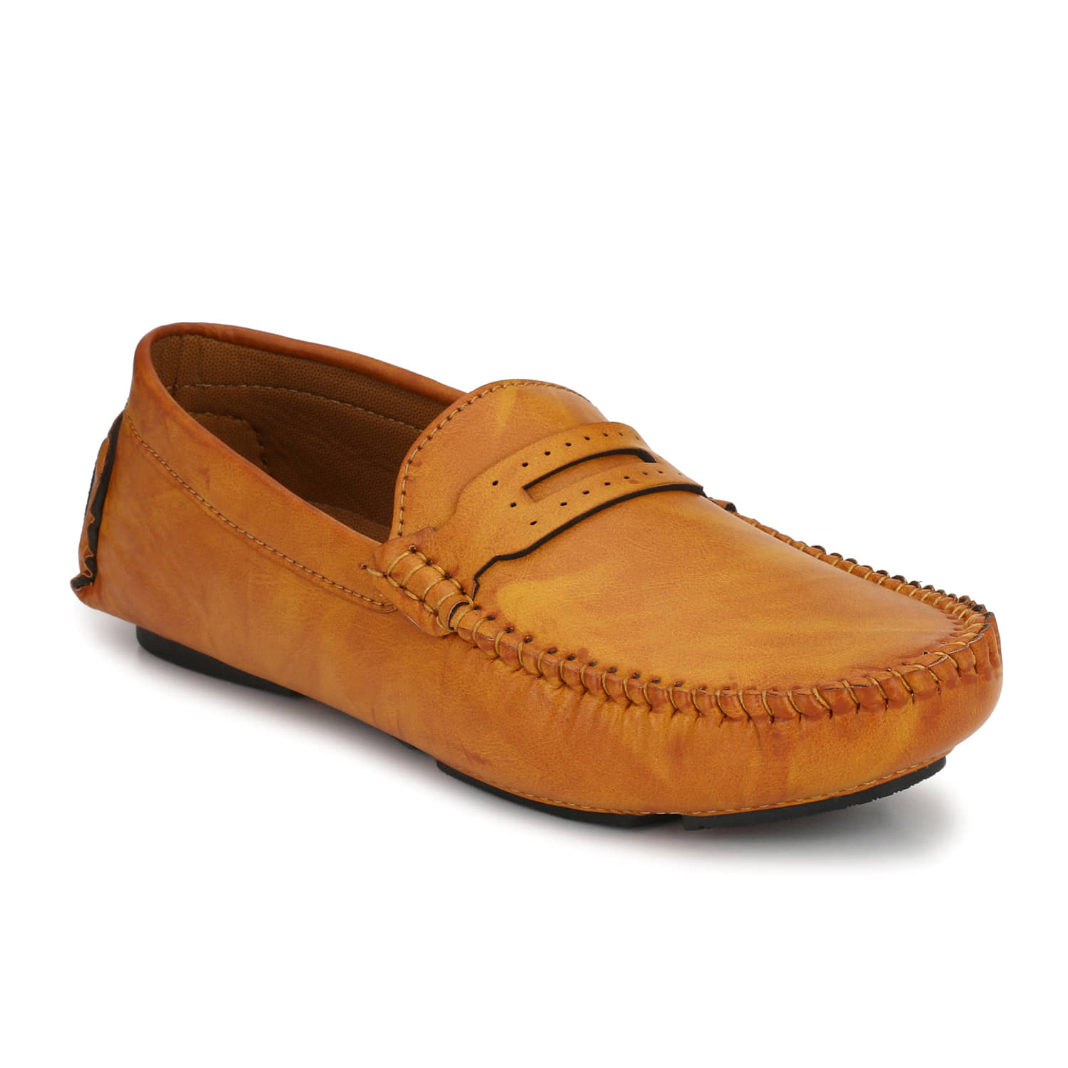 John Karsun Tan Men's Penny - Formal Shoes | Buy online on ZillyBuy