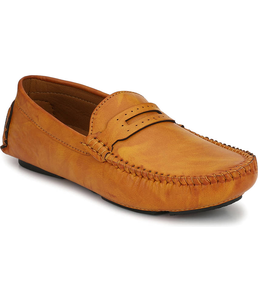 John Karsun Tan Men's Penny - Formal Shoes | Buy online on ZillyBuy