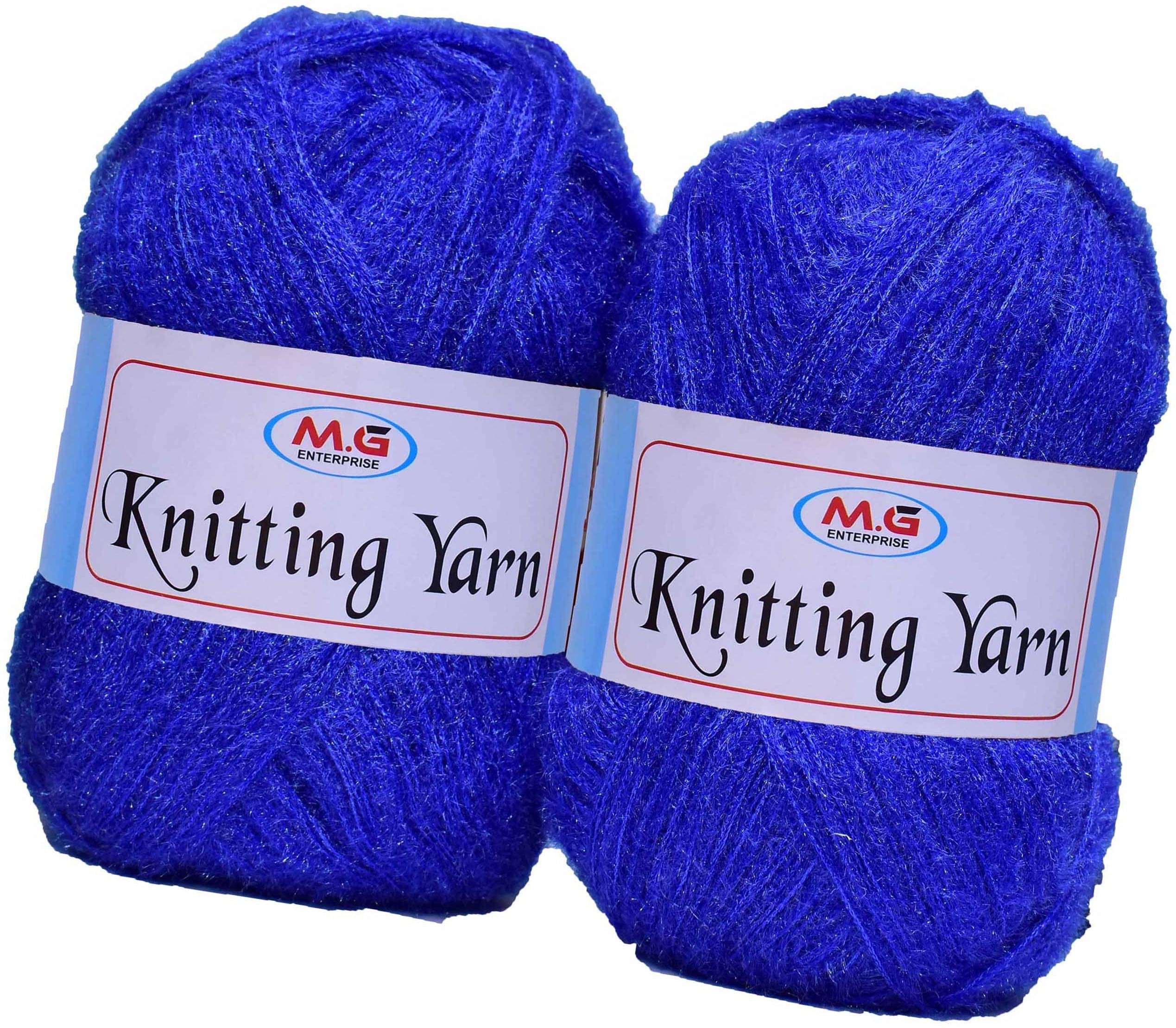     			Knitting Wool Yarn, Soft Fancy Feather Wool  Froji 400 gm- Art-HFG