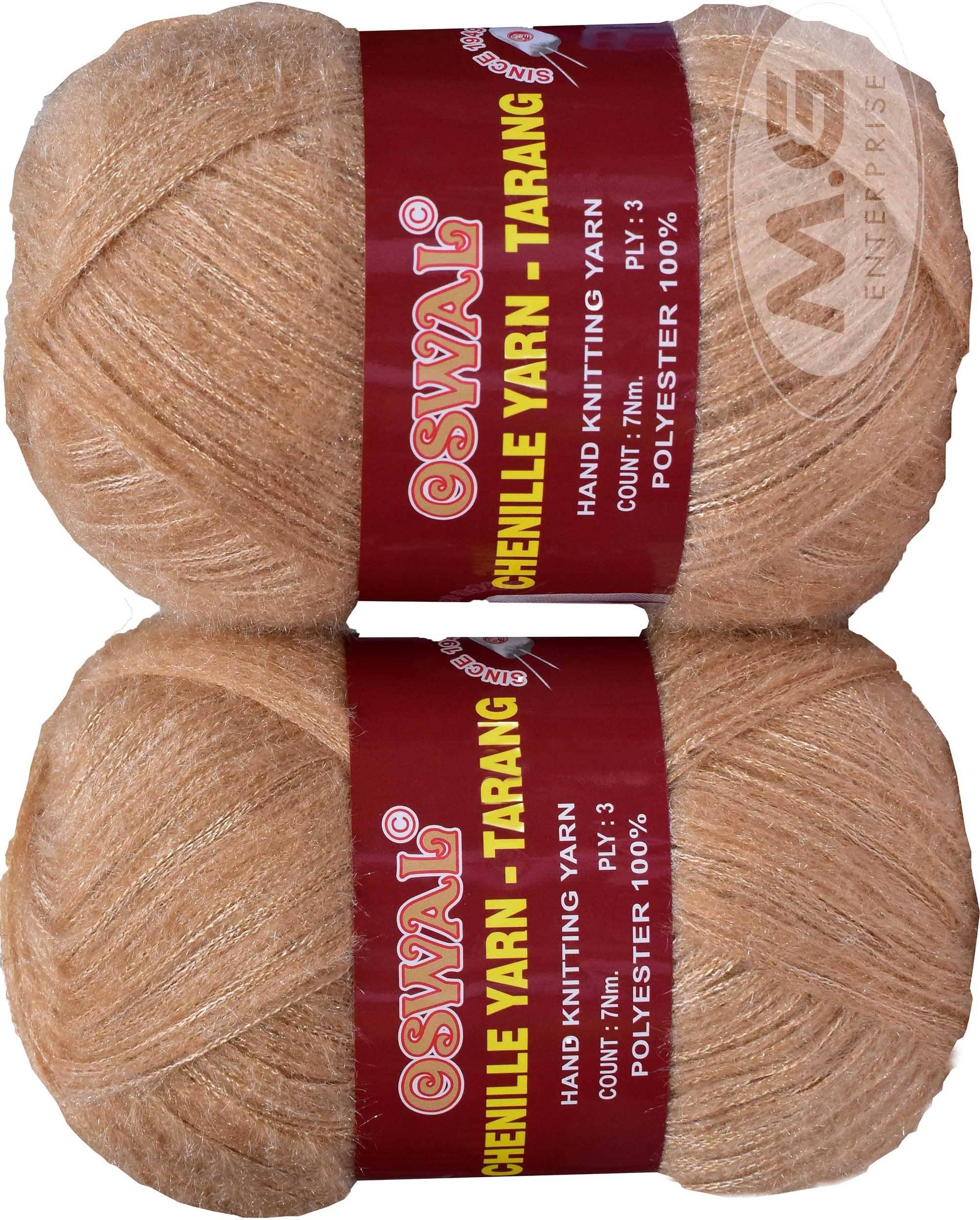     			Knitting Wool Yarn, Soft Tarang Feather Wool Ball Skin 400 gm  Best Used with Knitting Needles, Soft Tarang Wool Crochet NeedlesWool Yarn for Knitting