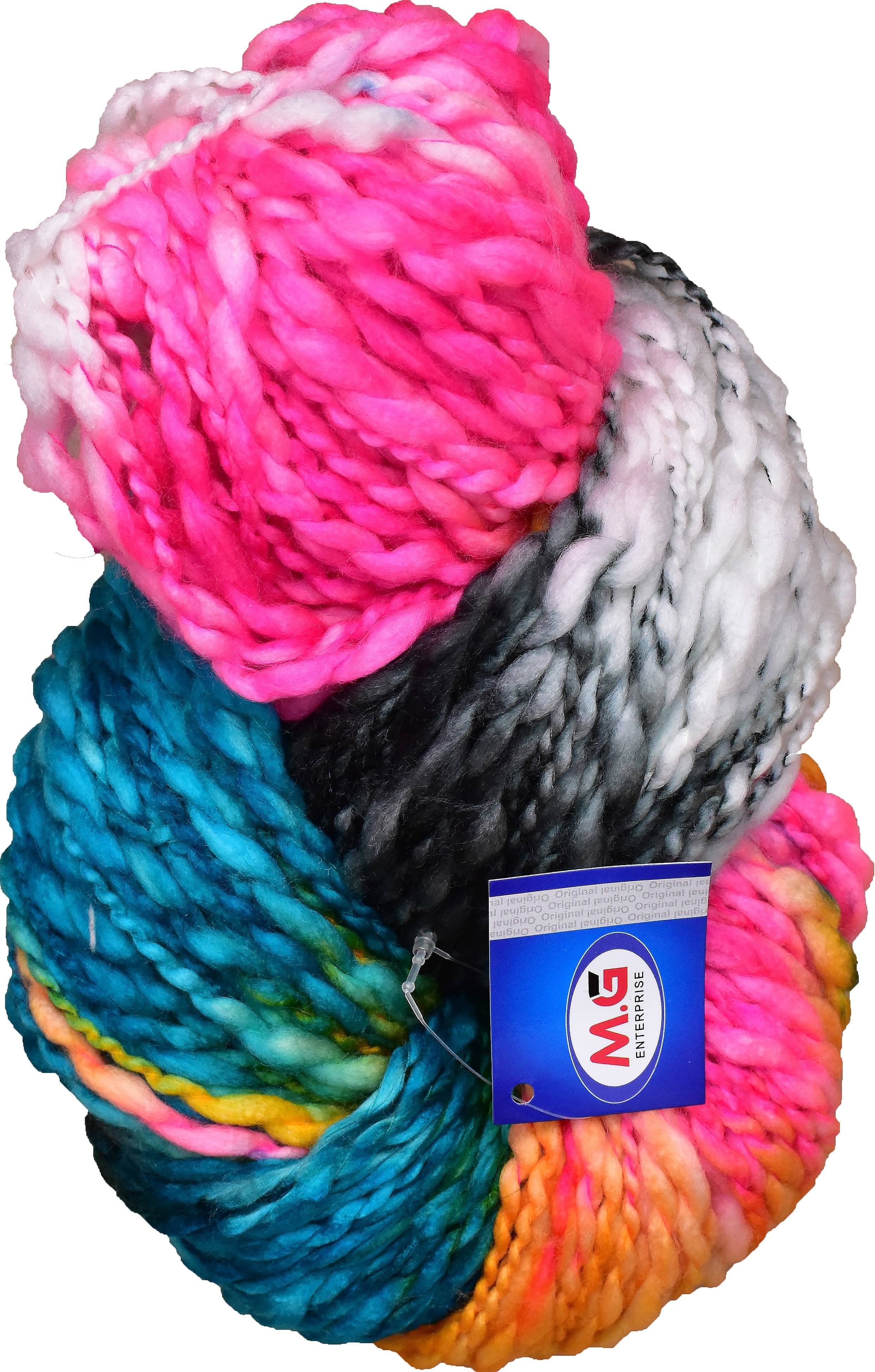     			Knitting Yarn Sumo Knitting Yarn Thick Chunky Wool, Extra Soft Thick Cloud Bow 200 gm  Best Used with Knitting Needles, Crochet Needles Wool Yarn for Knitting.