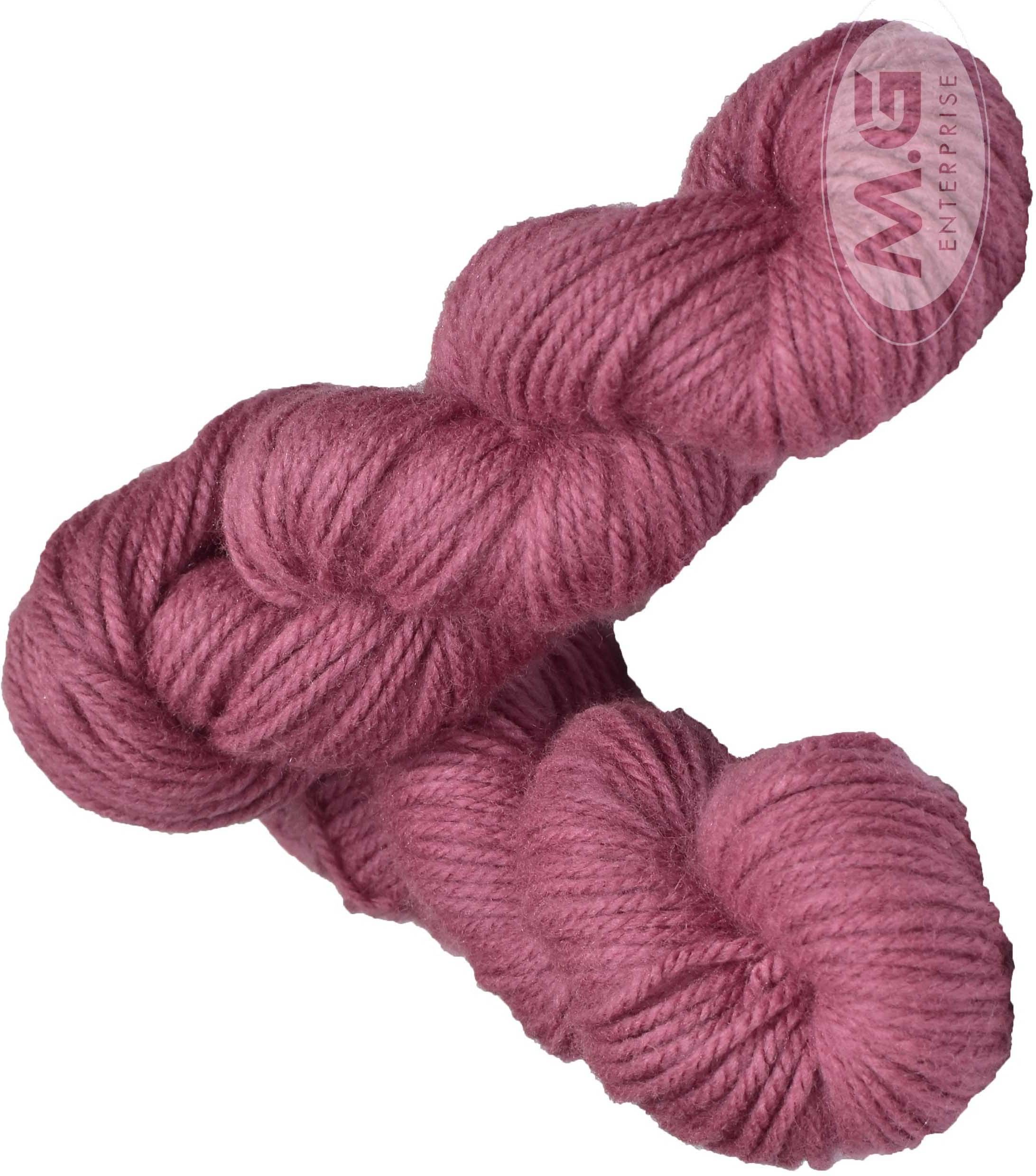     			Knitting Yarn Thick Chunky Wool, Varsha Deep Salmon 400 gm  Best Used with Knitting Needles, Crochet Needles Wool Yarn for Knitting. By Oswal H IB
