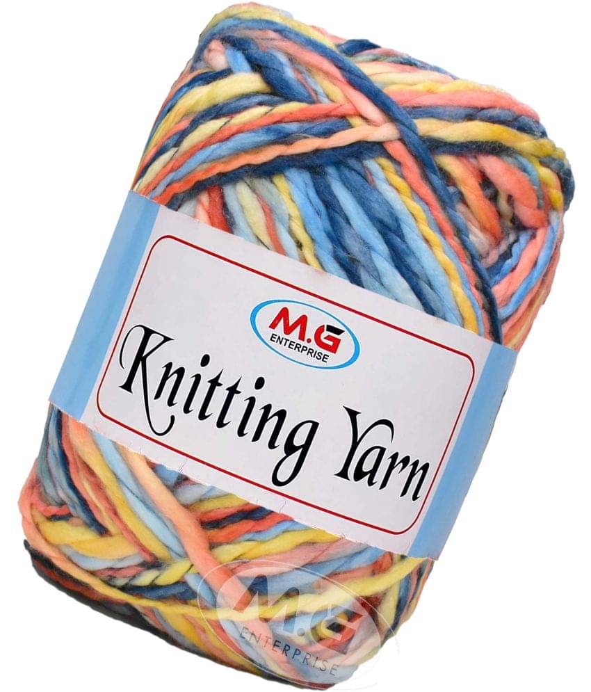     			Knitting Yarn Thick Chunky Wool, Sumo  Macaw 300 gms- Art-HCJ