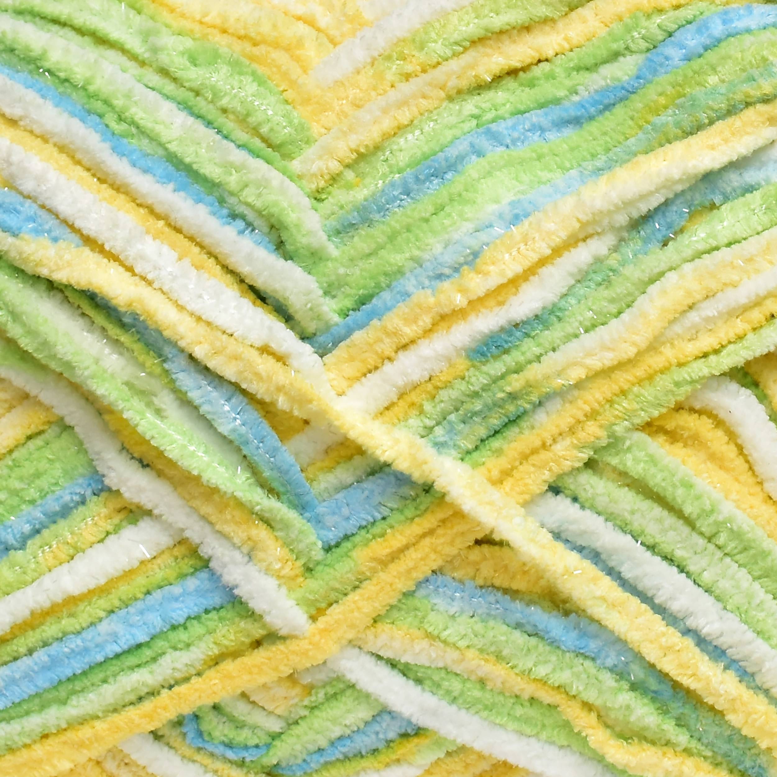     			Knitting Yarn Thick Chunky Wool, Blanket Green Daffodil  WL 600 gm