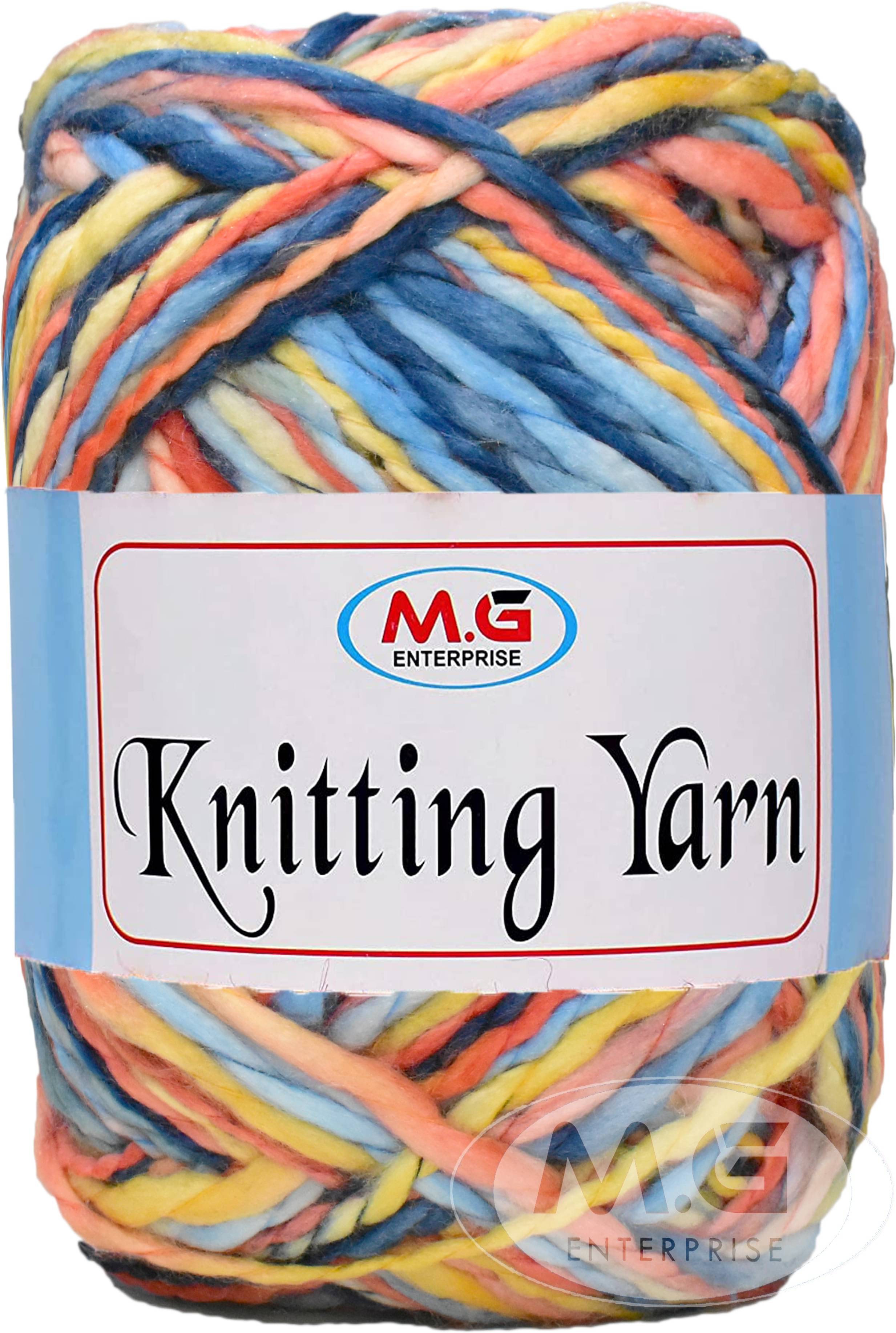     			Knitting Yarn Thick Chunky Wool, Sumo  Macaw 200 gms- Art-HCJ