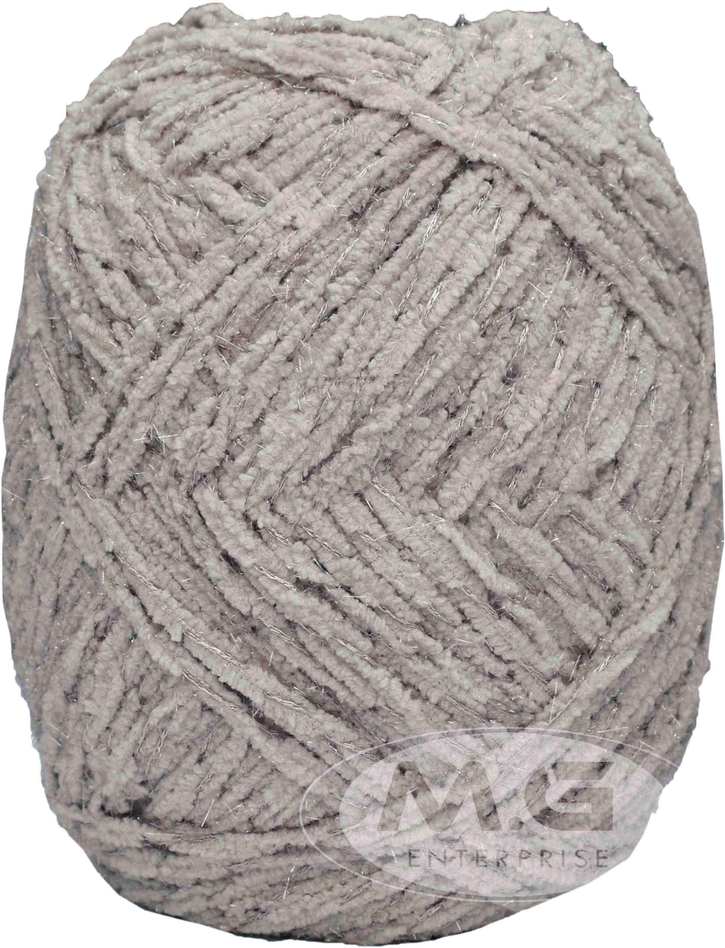     			Knitting Yarn Thick Chunky Wool  Blanket LIght Mouse Grey  WL 600 gm