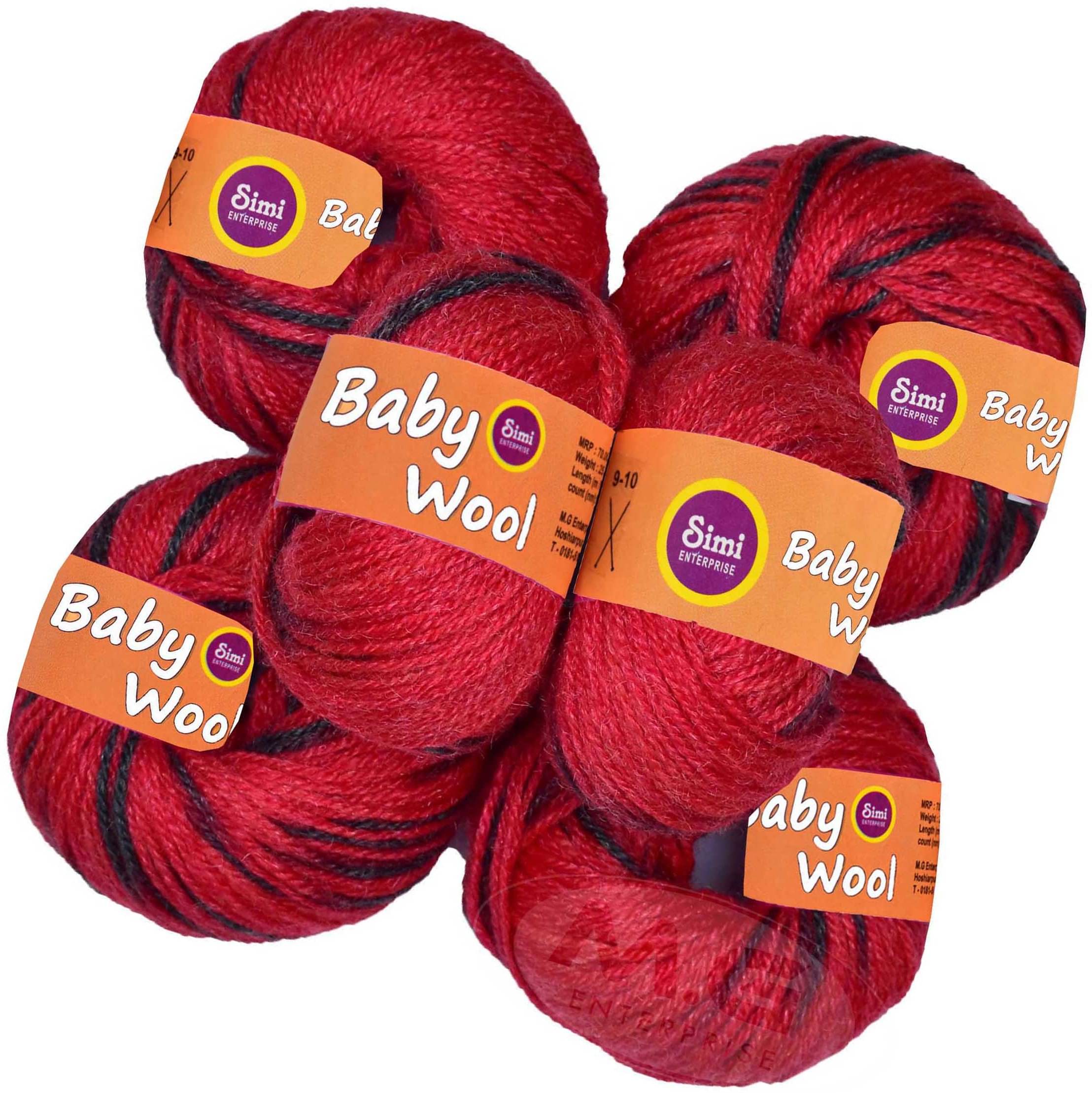     			M.G ENTERPRISE Premium 100% Acrylic Redmix (10 pc)  Art-DHF