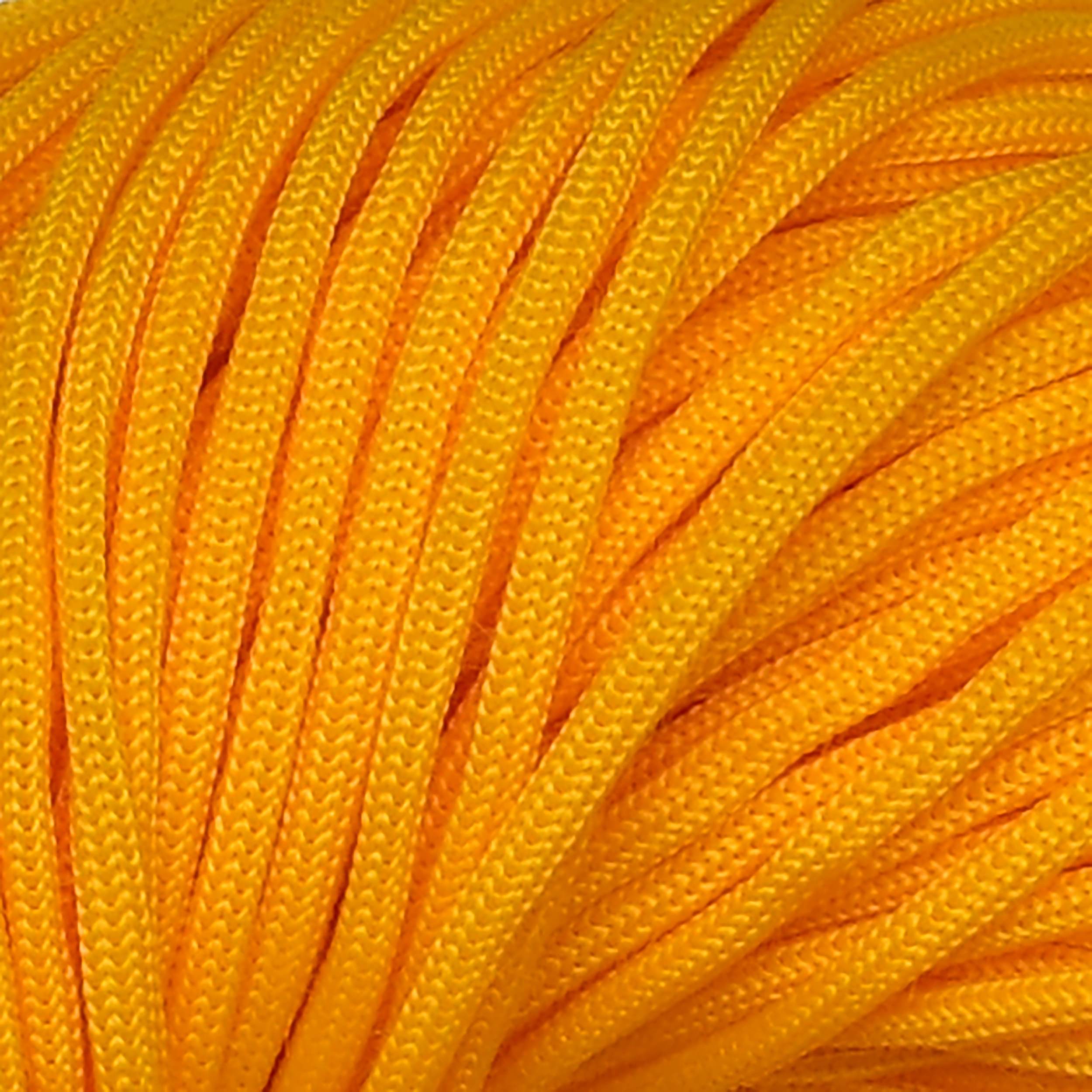     			Macrame Orange Braided Cord Thread Nylon knot Rope sturdy cording, mildew resistant DIY 3 mm 15 m for Jewelry Making, Bags & art craf O PA