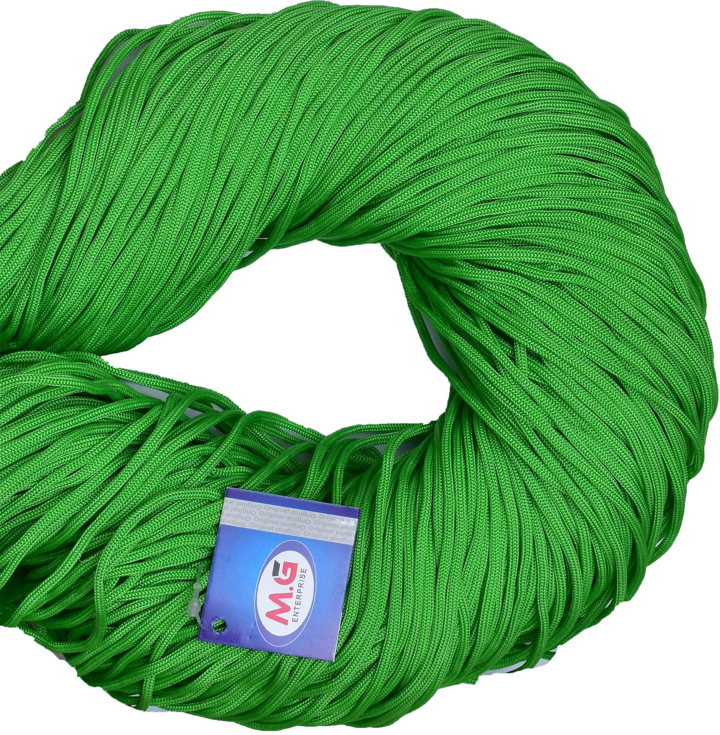     			Macrame Parrot Braided Cord Thread Nylon knot Rope sturdy cording, mildew resistant DIY 3 mm 30 m for Jewelry Making, Bags & art craf  Q
