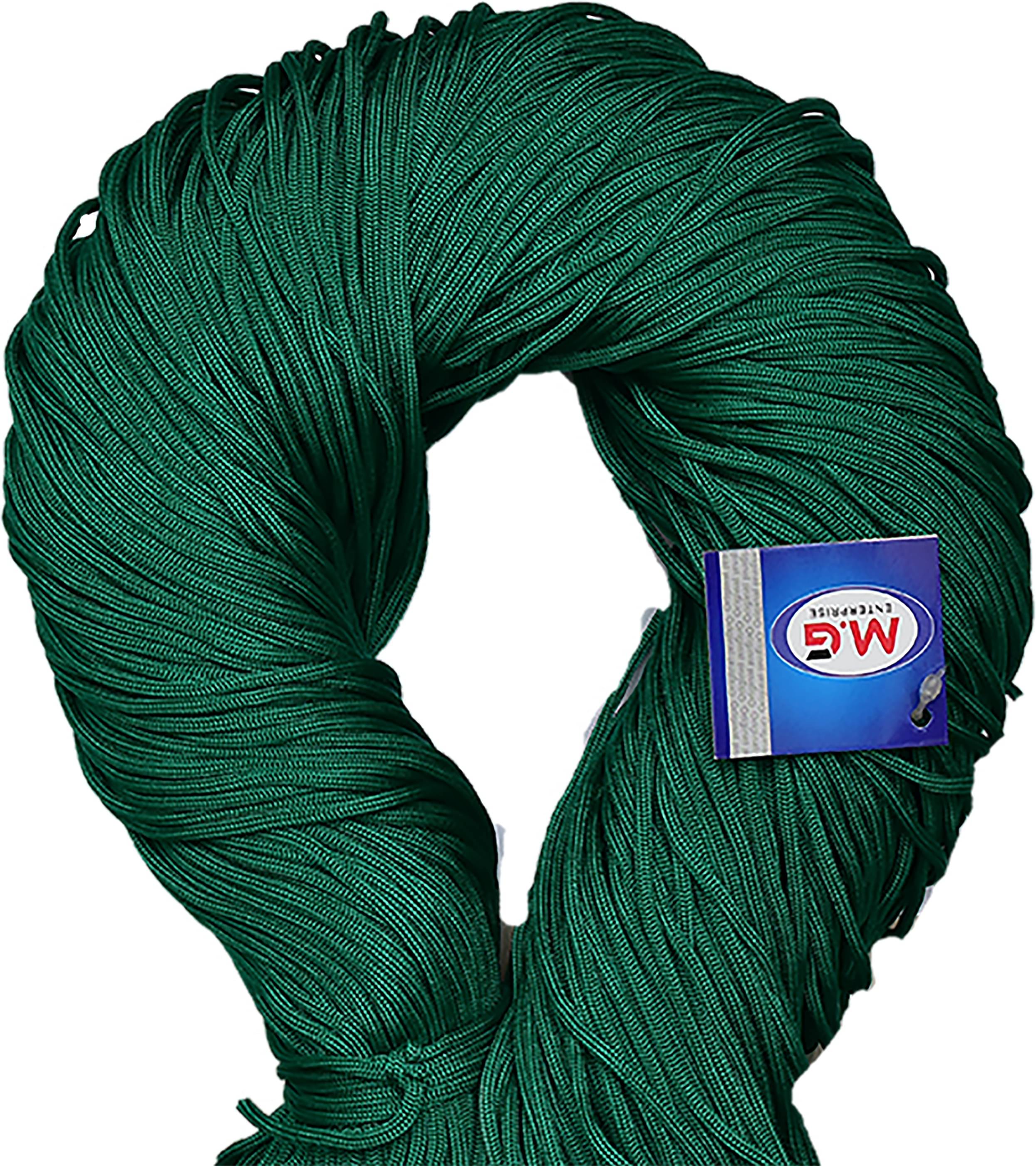     			Macrame Teal Braided Cord Thread Nylon knot Rope sturdy cording, mildew resistant DIY 3 mm 150 m for Jewelry Making, Bags & art craft