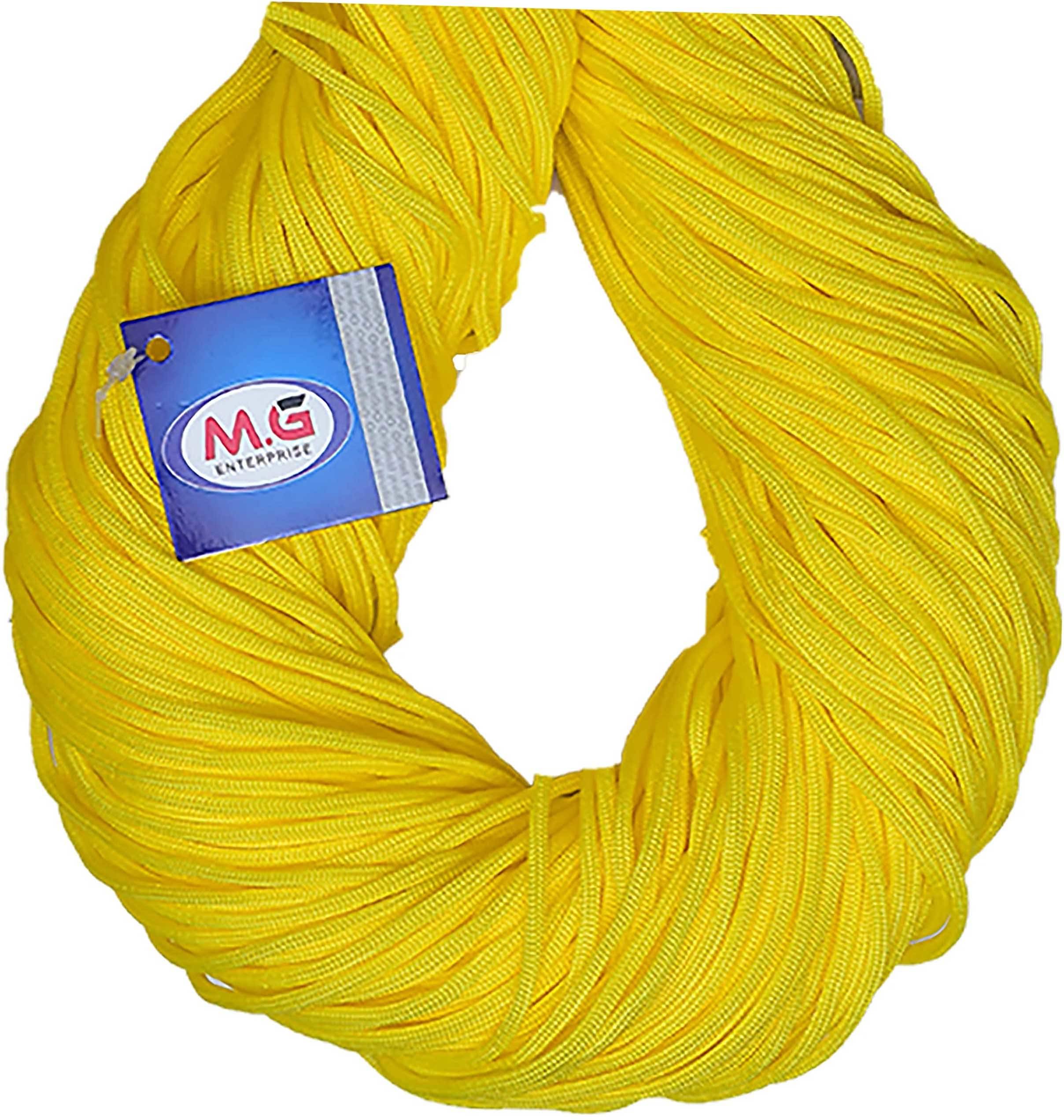     			Magenta 75 mtr  Braided Cord Thread Nylon knot Rope sturdy cording- Art-ABDF