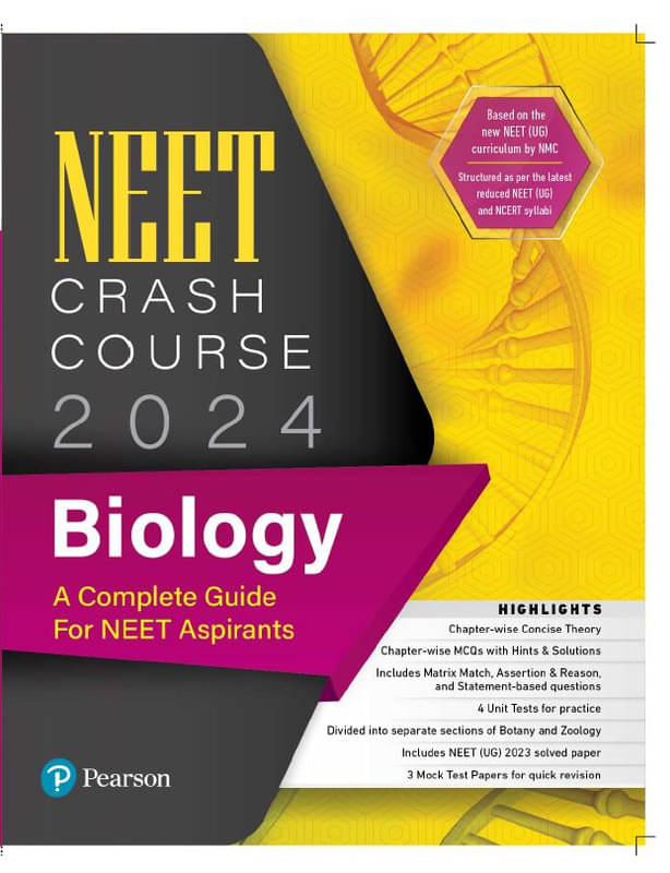 NEET Crash Course Biology 2024 - Pearson NEET Crash Course Biology 2024 - Pearson