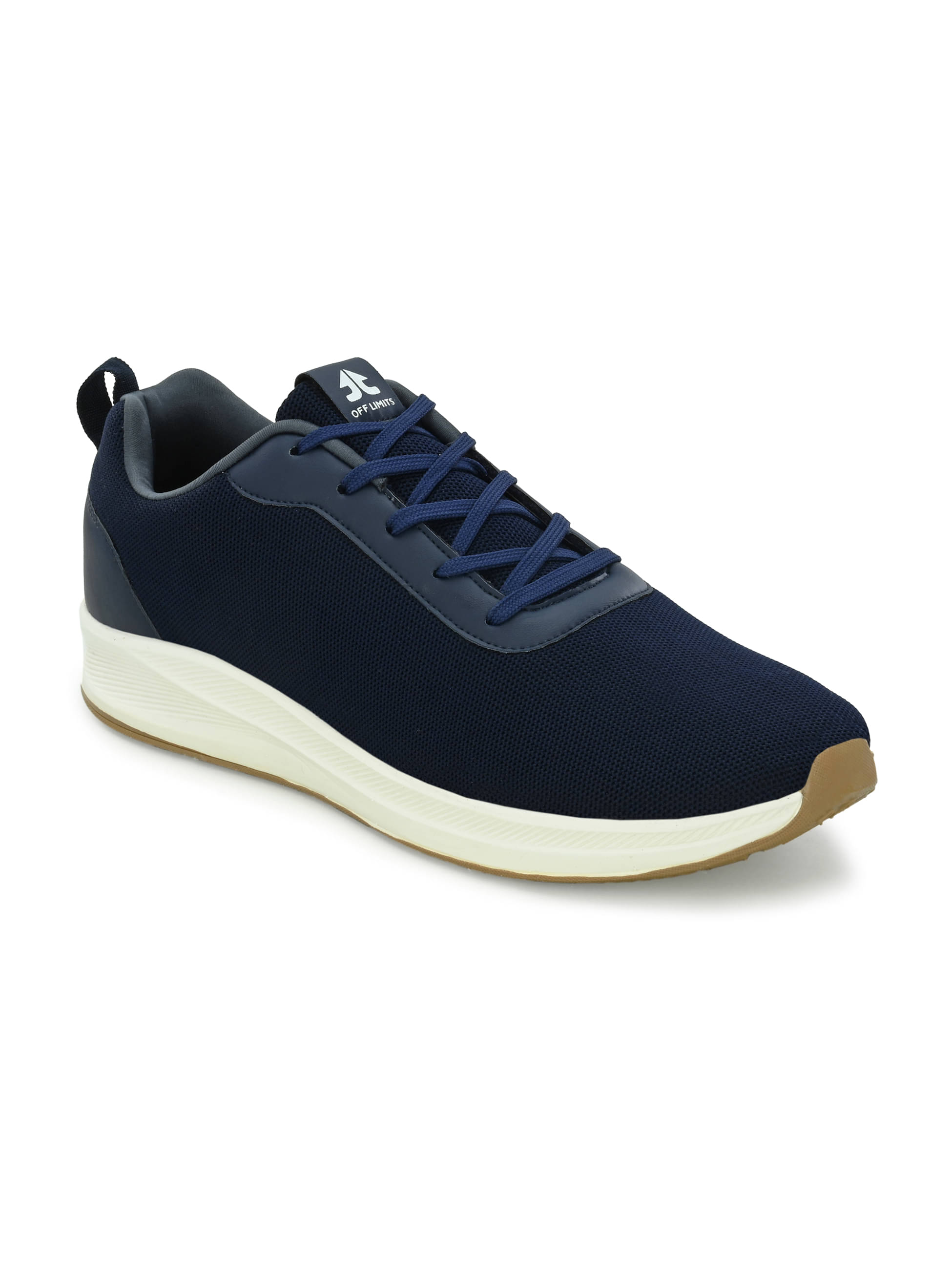     			OFF LIMITS WEMBLEY B&T Navy Men's Sports Running Shoes