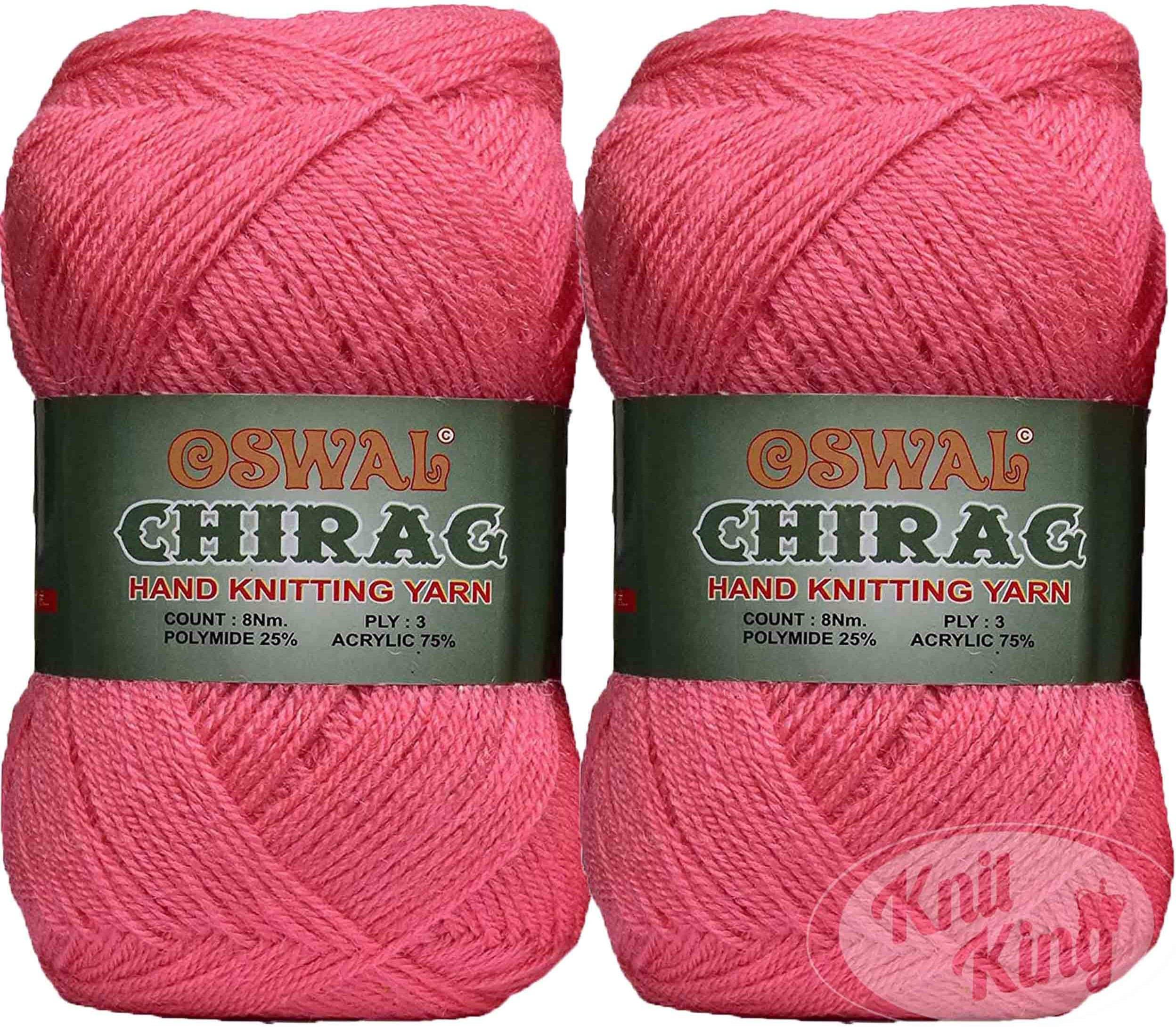     			Oswal KK_Chirag Gajri (200 gm)  Wool Ball Hand knitting wool  SA