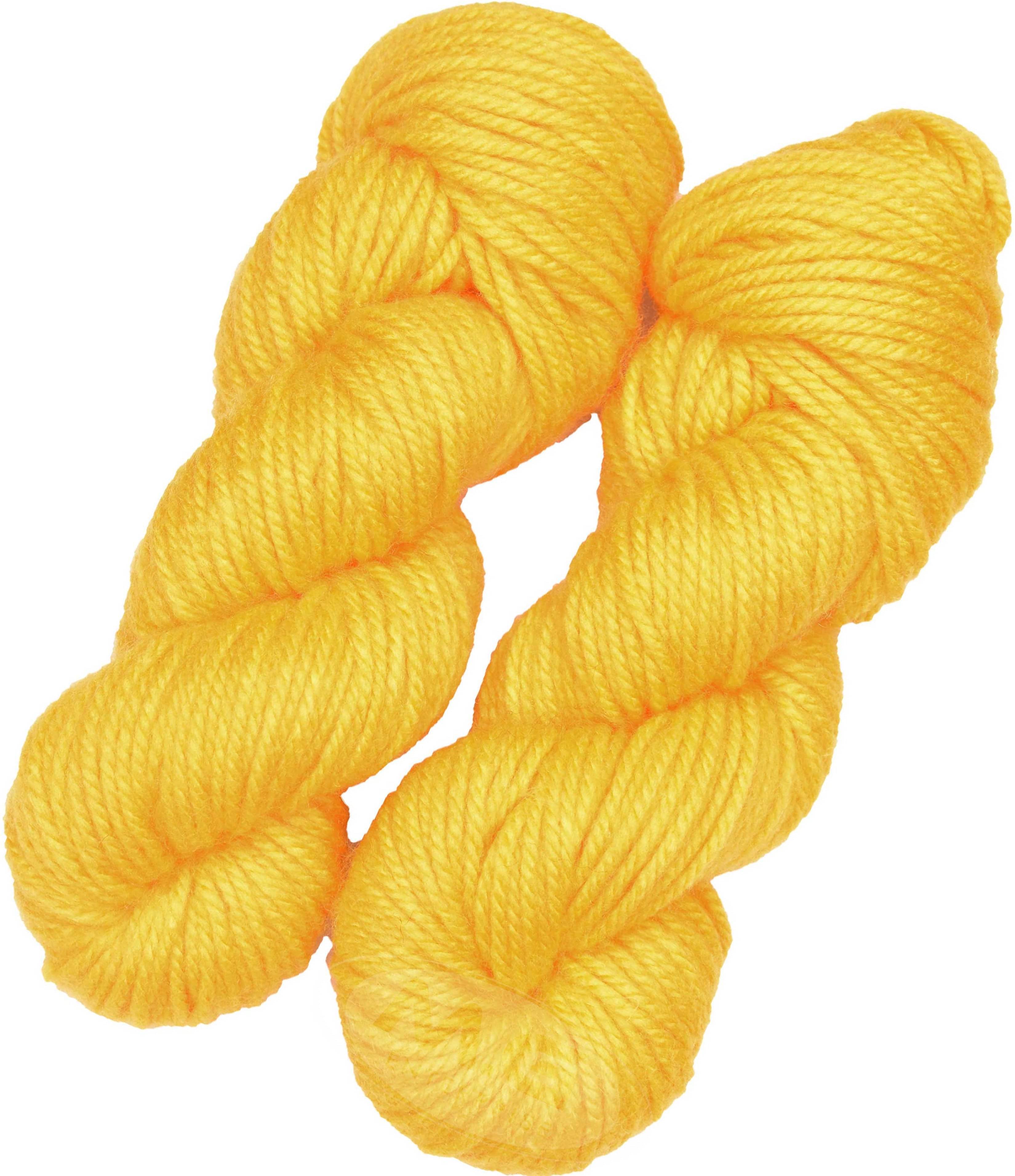     			Oswal Knitting Yarn Thick Chunky Wool, Yellow 300 gm ART - AAAC