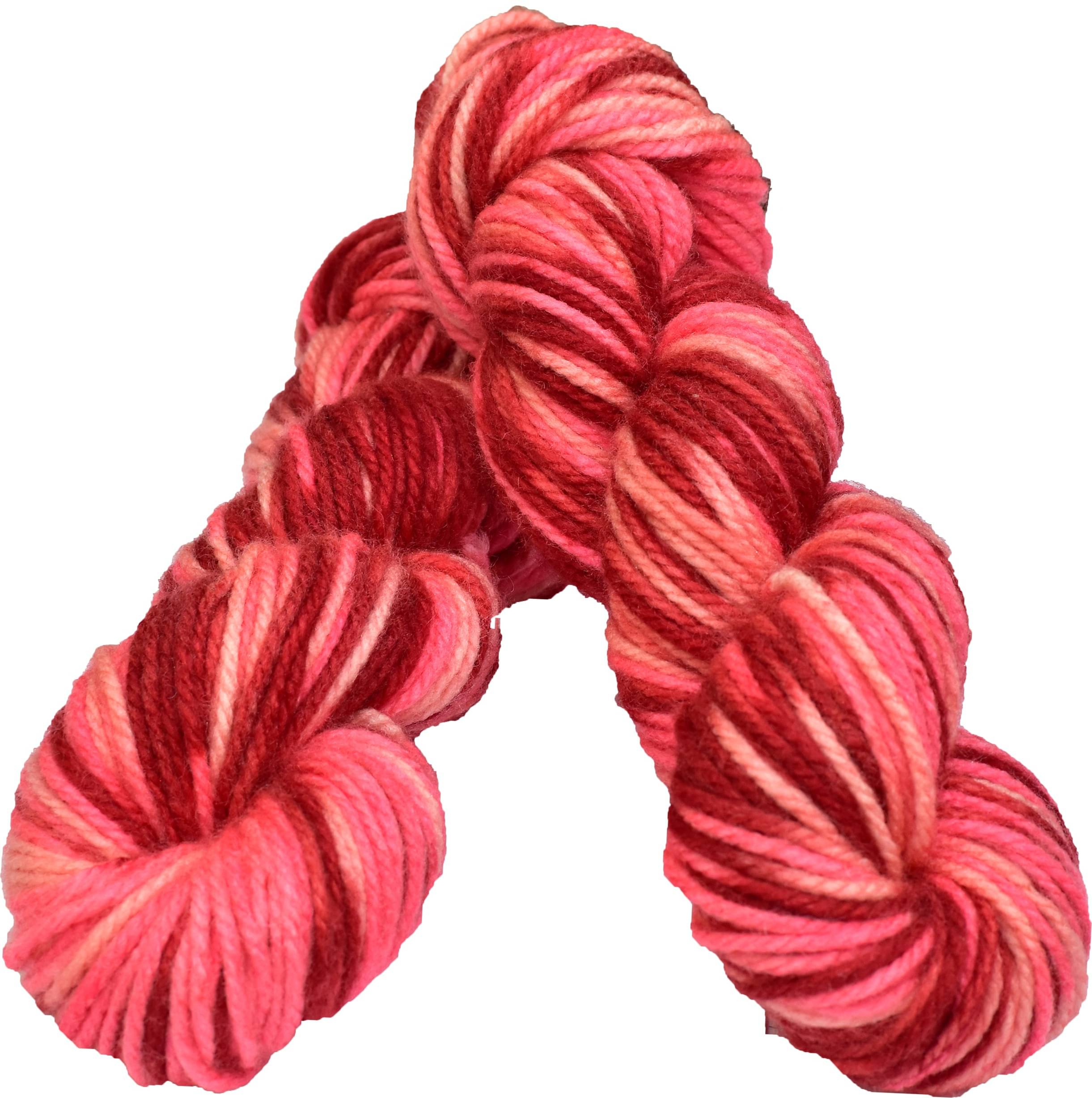     			Oswal Knitting Yarn Thick Chunky Wool, Strawberry 300 gm ART - AAAB