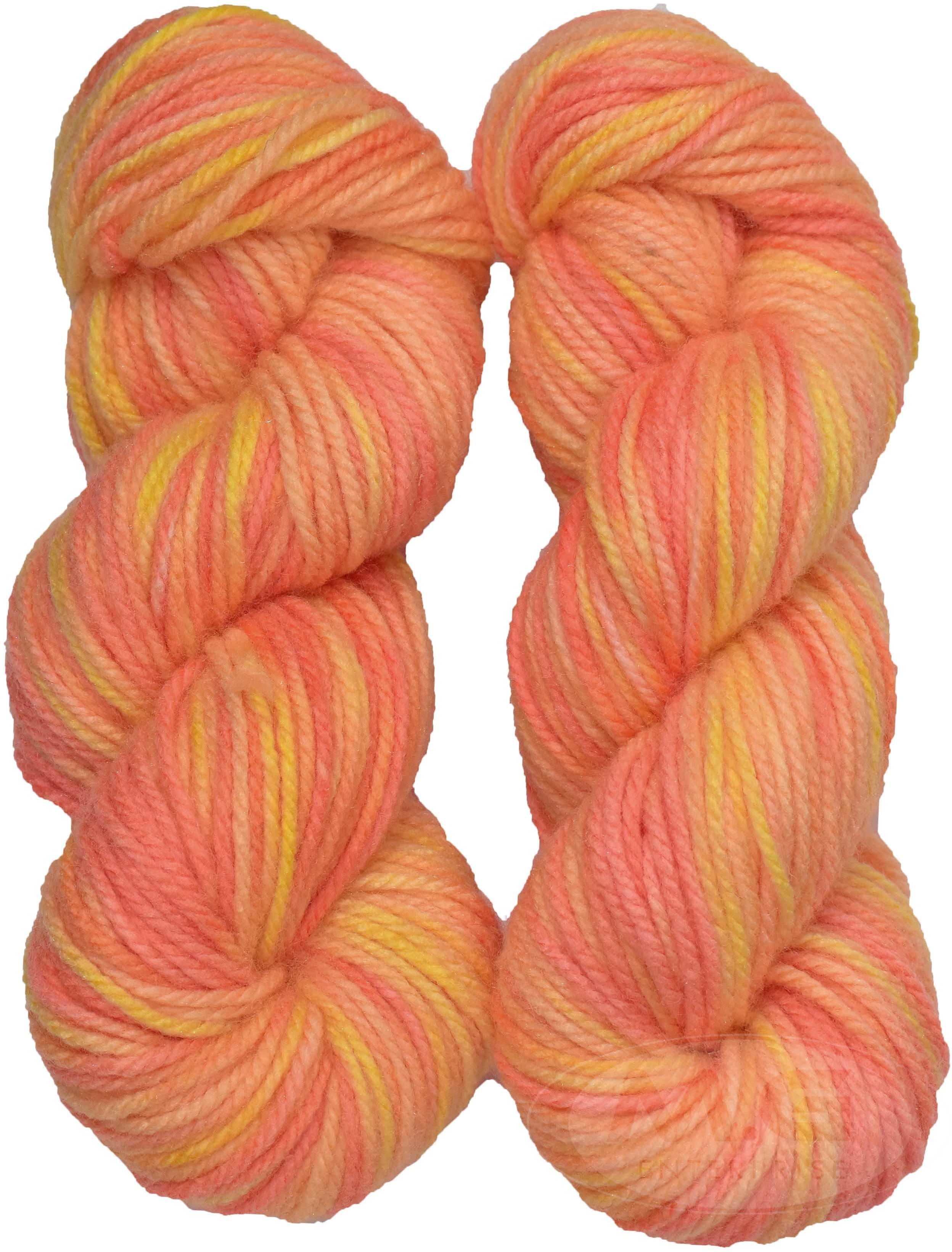     			Oswal Knitting Yarn Thick Chunky Wool, Multi Orange 200 gm ART - AAJD