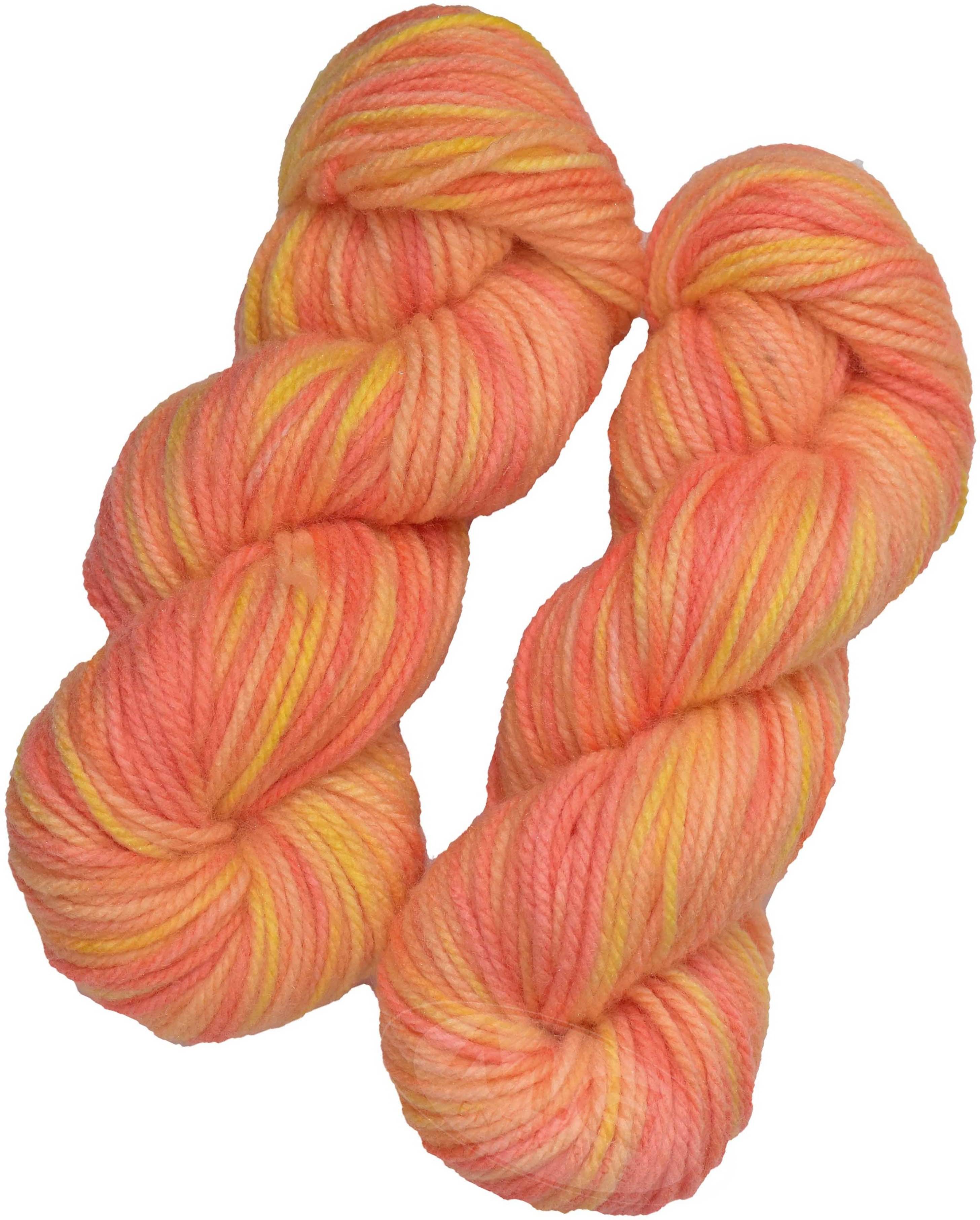     			Oswal Knitting Yarn Thick Chunky Wool, Multi Orange 400 gm ART - AAJD