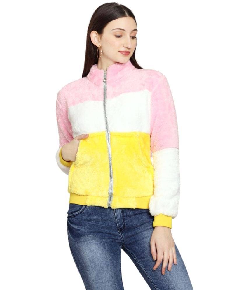     			PP Kurtis Faux Fur Women's Non Hooded Sweatshirt ( Multi Color )
