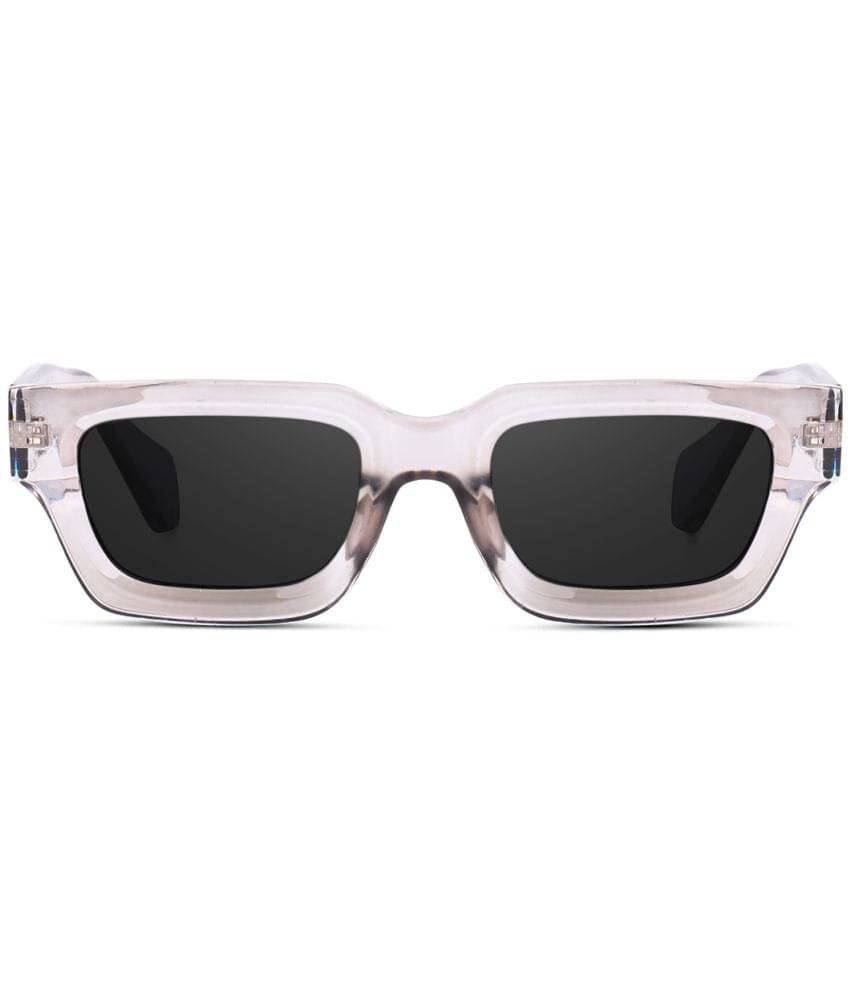 Peter Jones White Rectangular Sunglasses ( Pack of 1 ) Peter Jones White Rectangular Sunglasses ( Pack of 1 )