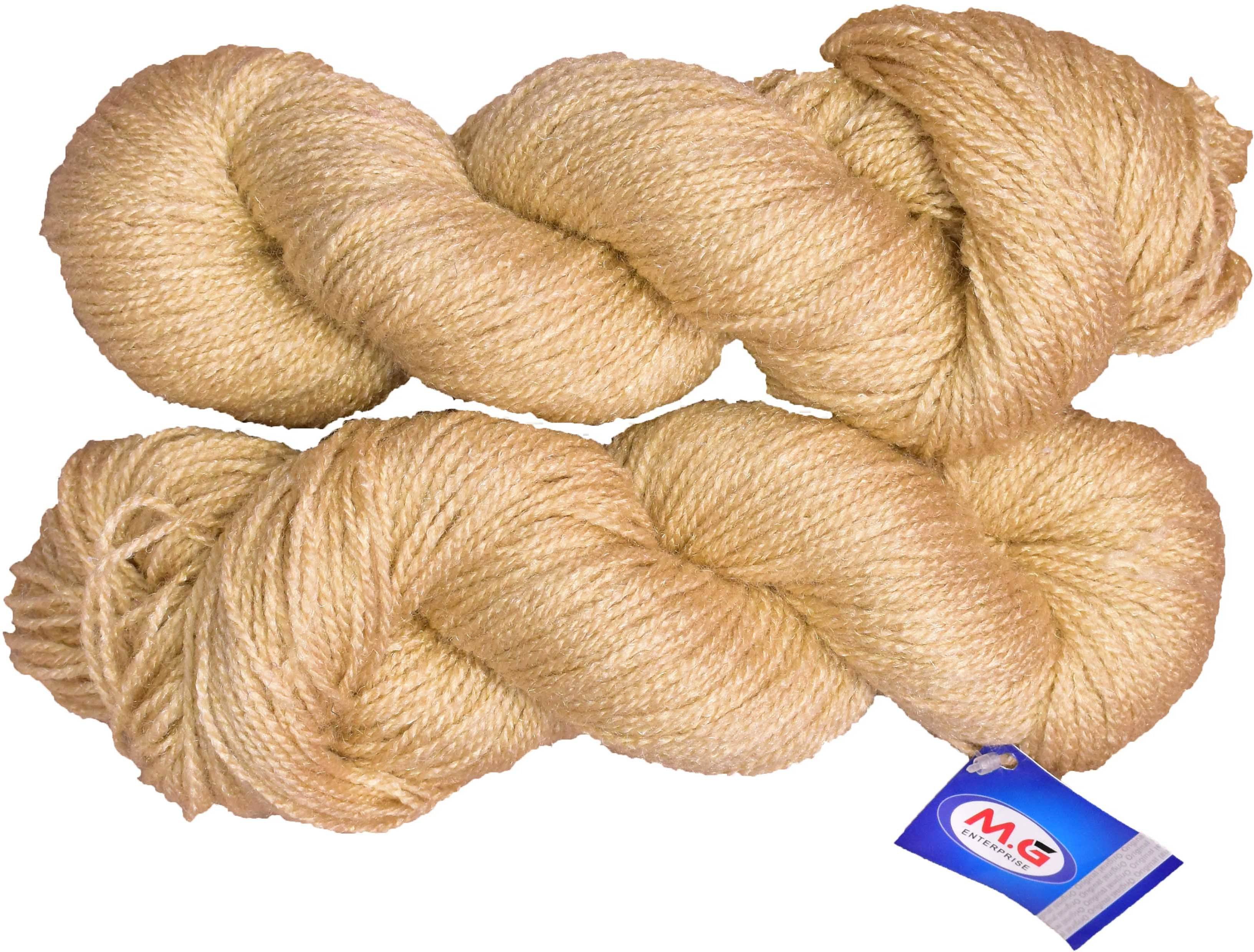     			Popeye Skin (200 gm)  Wool Hank Hand knitting wool / Art Craft soft fingering crochet hook yarn, needle knitting yarn thread dyed
