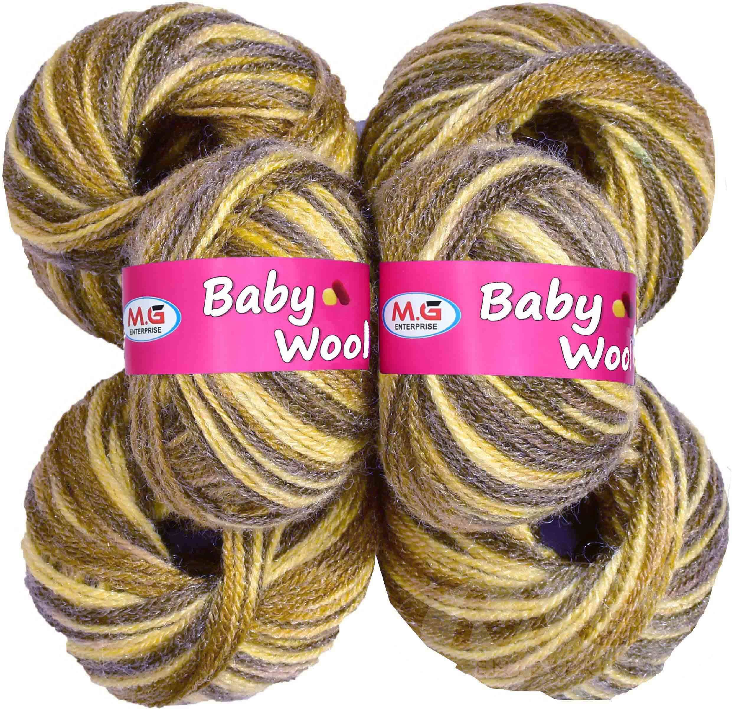     			Premium 100% Acrylic Multi Mustard (6 pc)  Art-DGB
