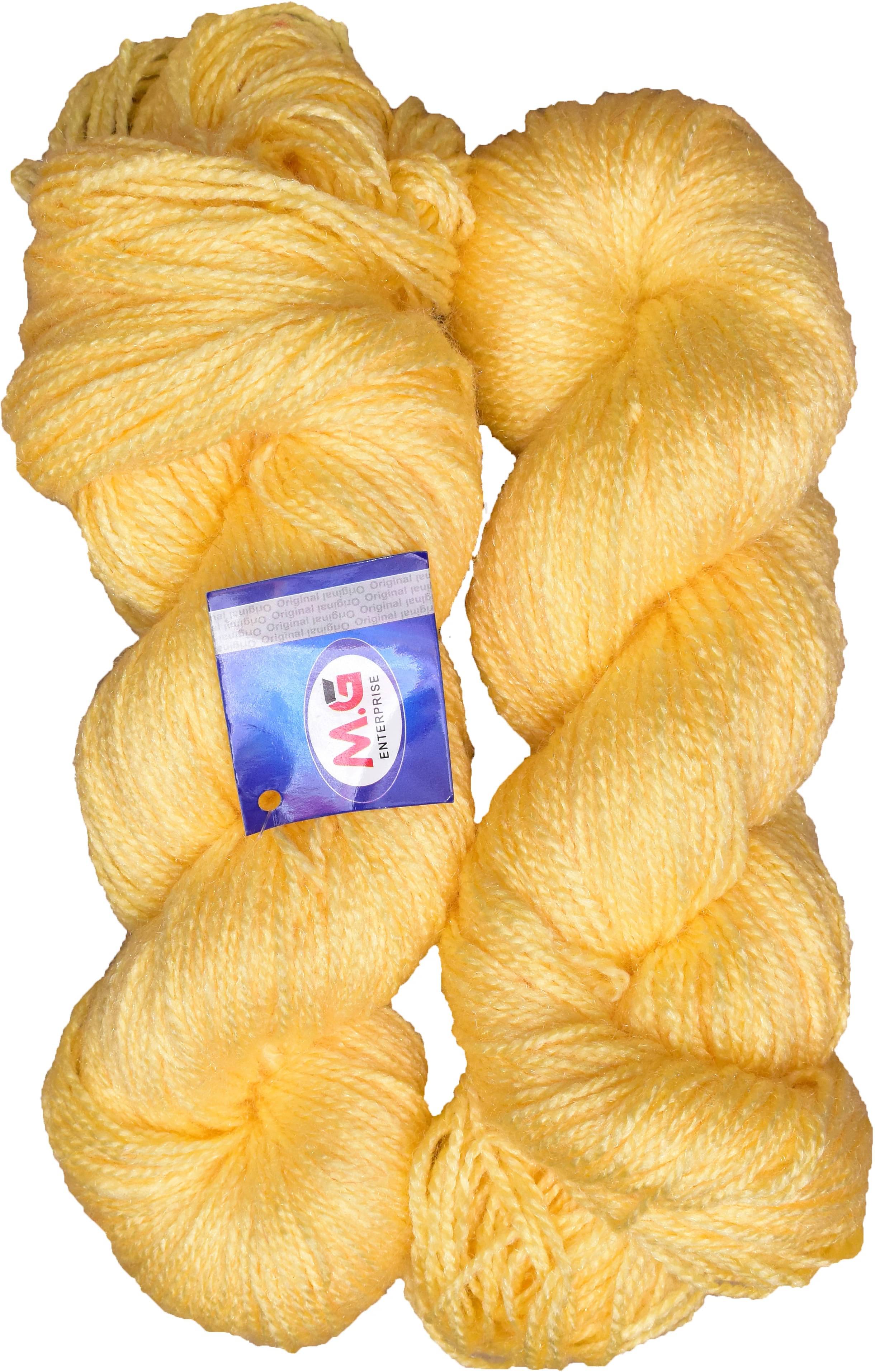     			Rabit Excel Dark Cream (400 gm)  Wool Hank Hand knitting wool / Art Craft soft fingering crochet hook yarn, needle knitting yarn thread dyed