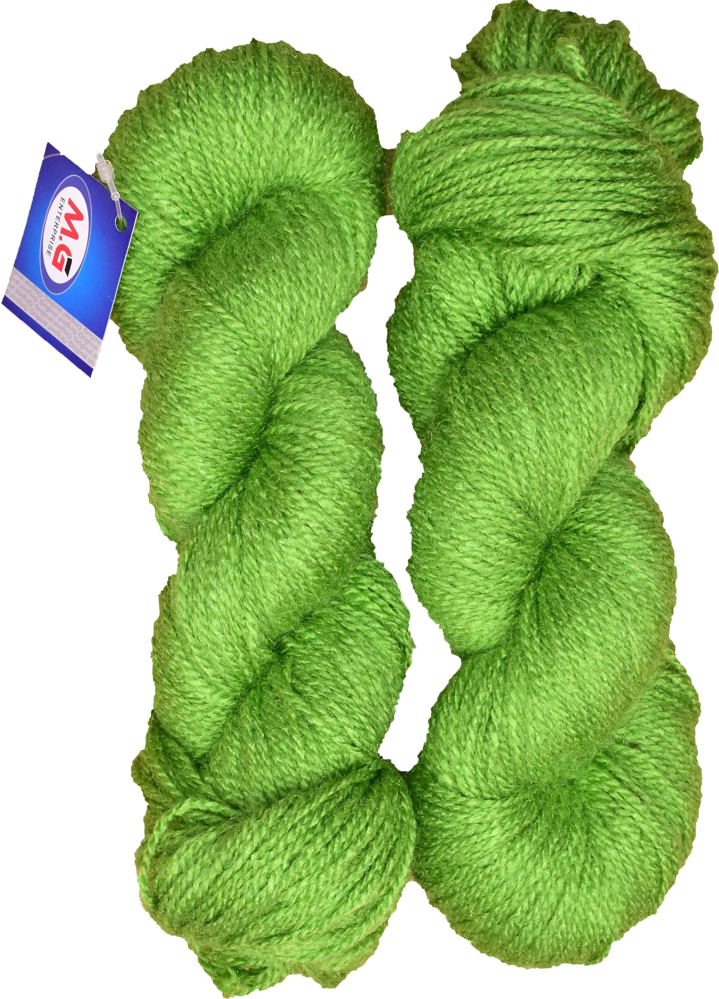     			Rabit Excel Light Green (400 gm)  Wool Hank Hand knitting wool / Art Craft soft fingering crochet hook yarn, needle knitting yarn thread dyed