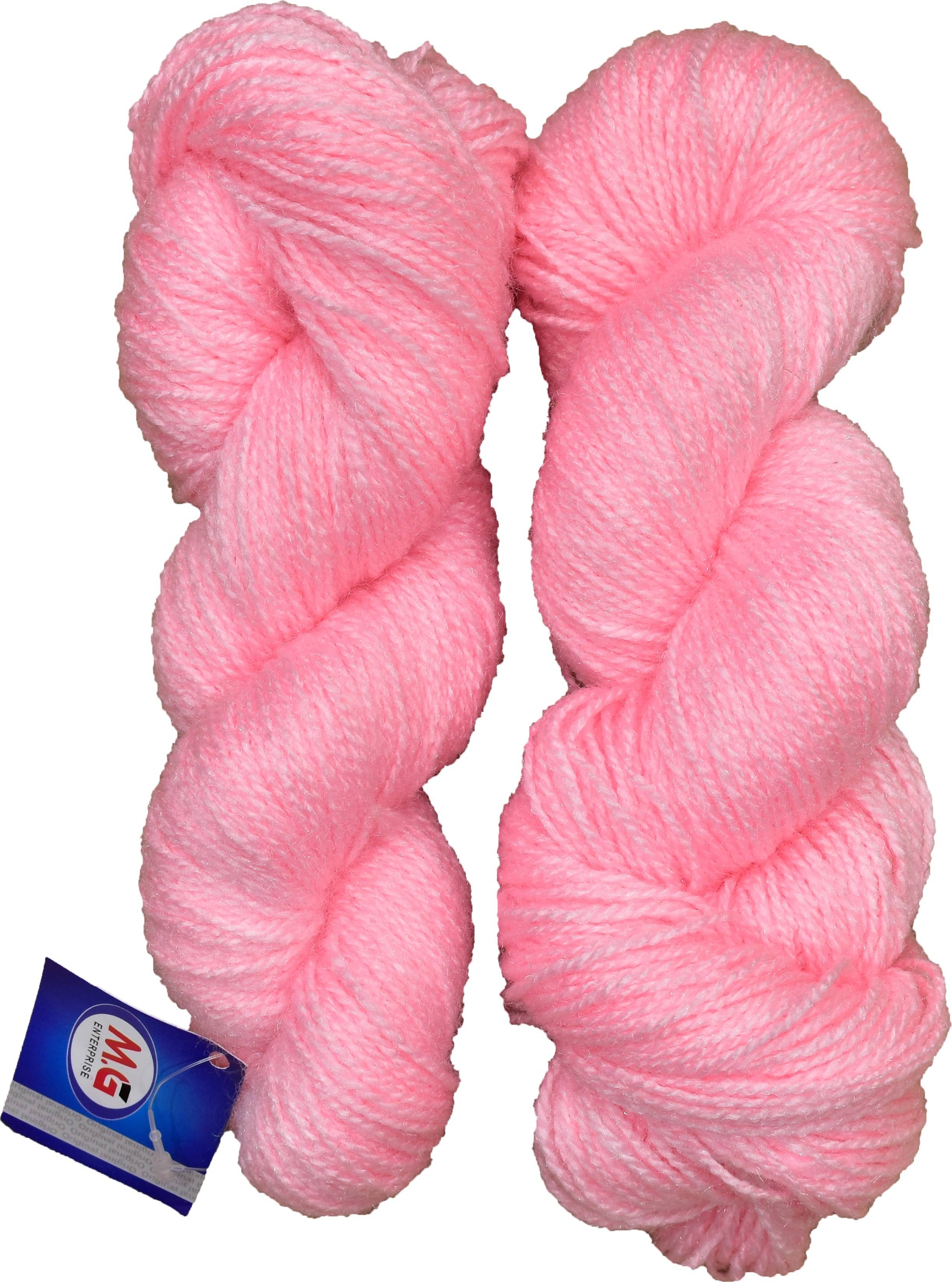     			Rabit Excel Pink (300 gm)  Wool Hank Hand knitting wool / Art Craft soft fingering crochet hook yarn, needle knitting yarn thread dyed