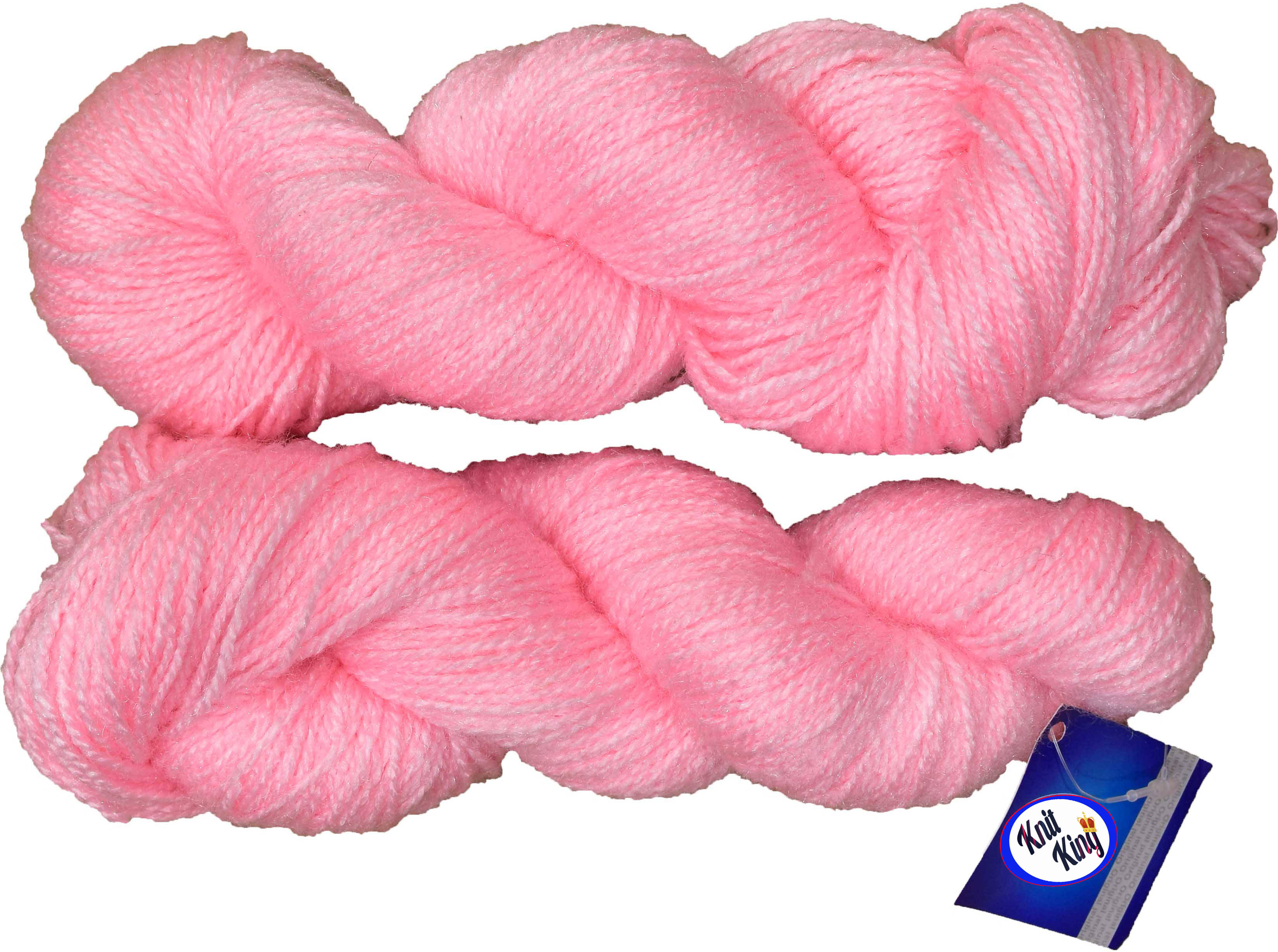     			Rabit Excel Pink (400 gm)  Wool Hank Hand knitting wool / Art Craft soft fingering crochet hook yarn, needle knitting yarn thread dyed