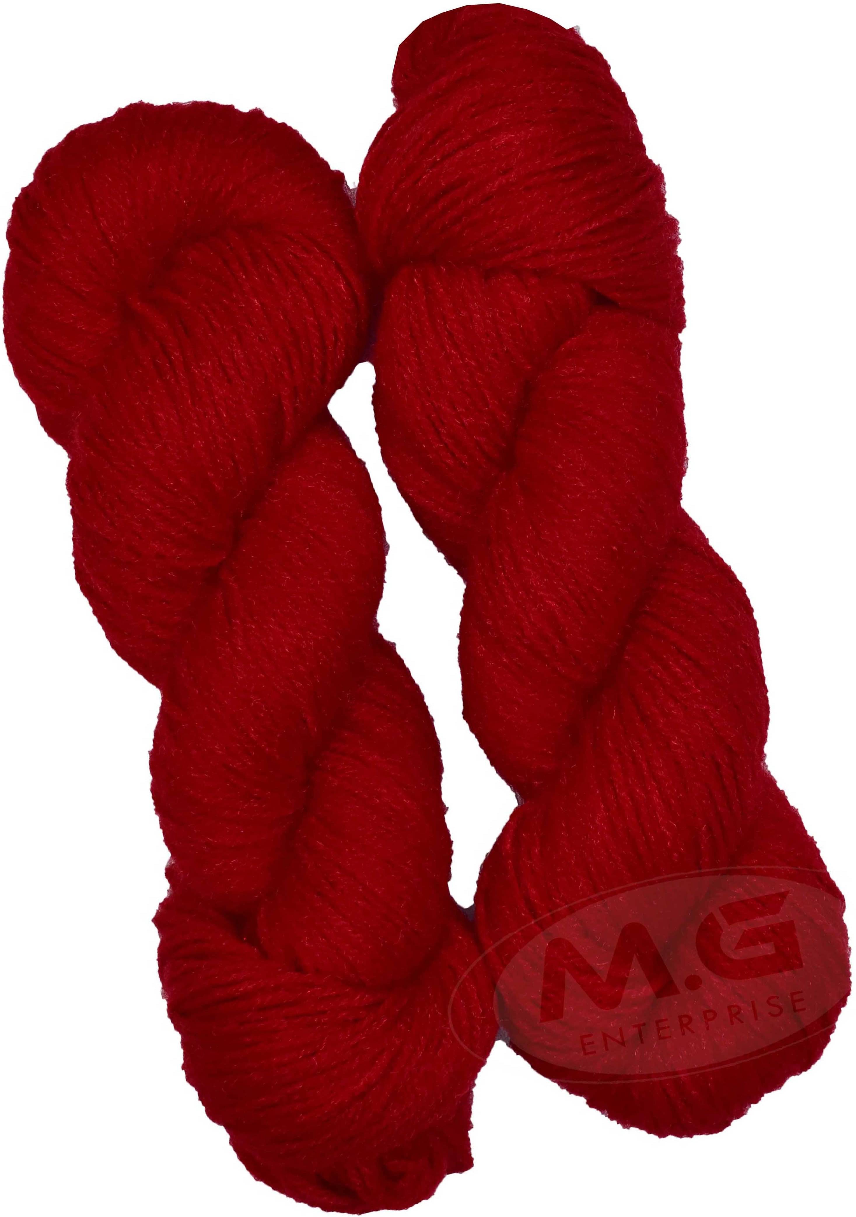     			Represents H VARDHMAN Knitting Yarn Wool Li Red 500 gm Art-ACBC