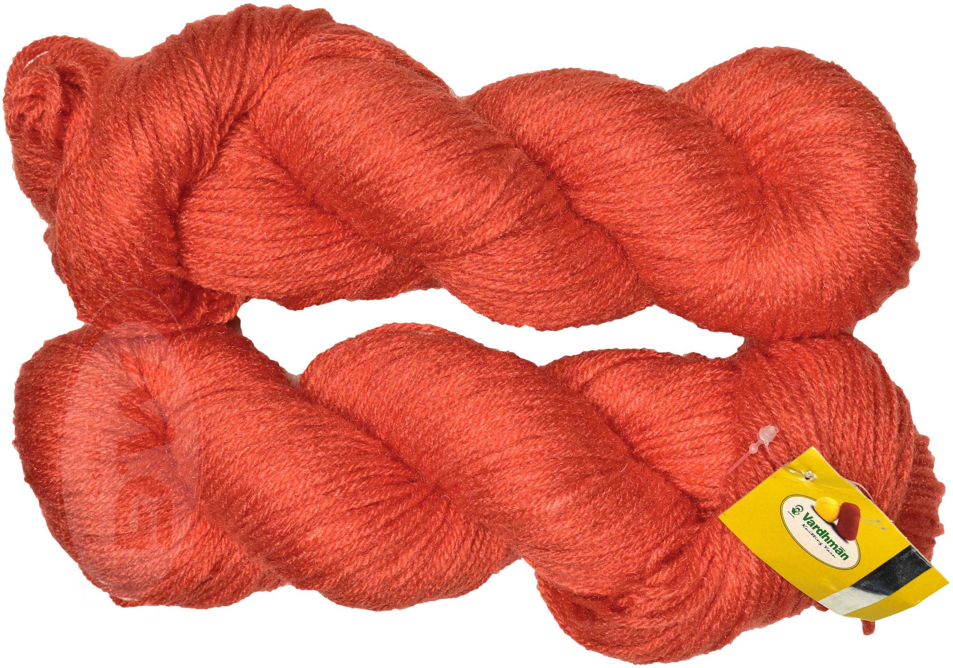     			Represents H VARDHMAN Knitting Yarn Wool Li Orange 300 gm Art-DBD
