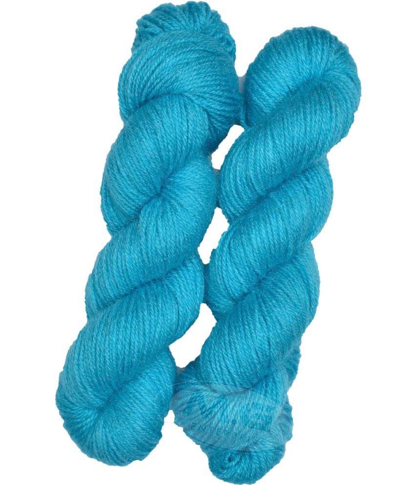     			Represents H VARDHMAN Knitting Yarn Wool Li Sky Blue 400 gm Art-ACAE