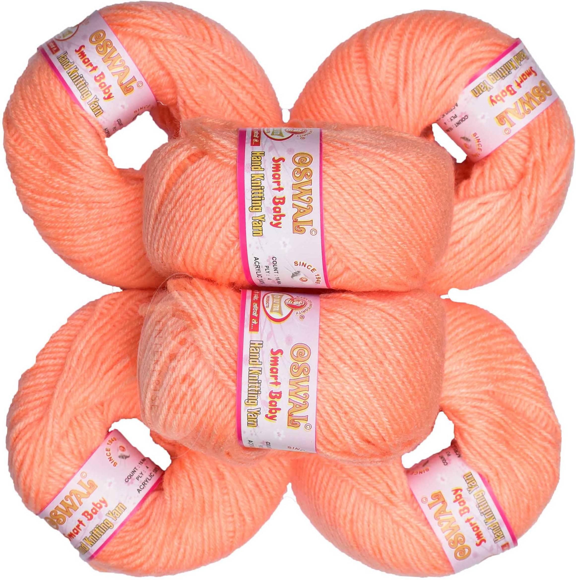     			Represents Oswal 100% Acrylic Wool Baba (8 pc) Baby Soft Yarn ART - ID