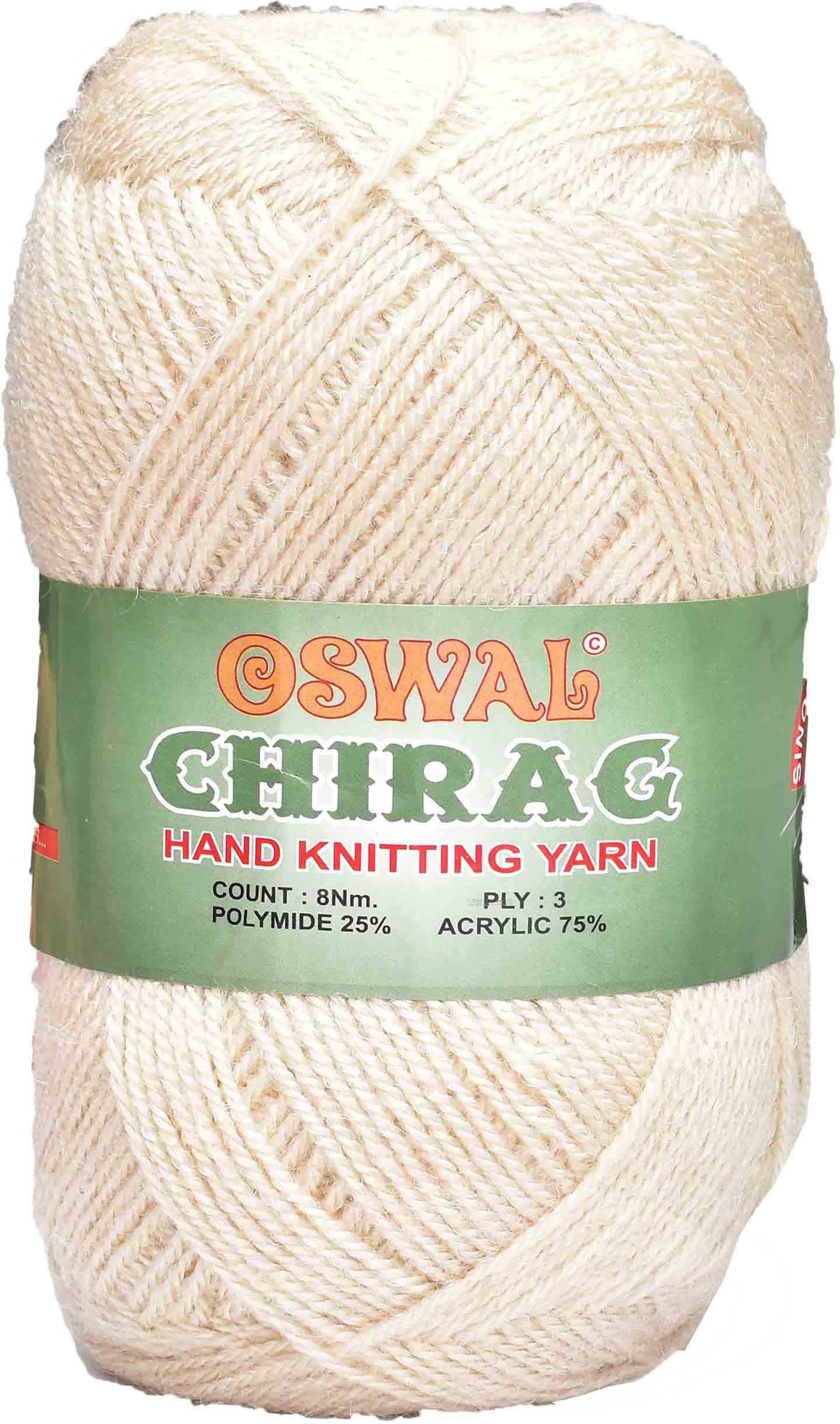     			Represents Oswal Chirag  Light Skin 200 gms Wool Ball wool Z Art-AJDF
