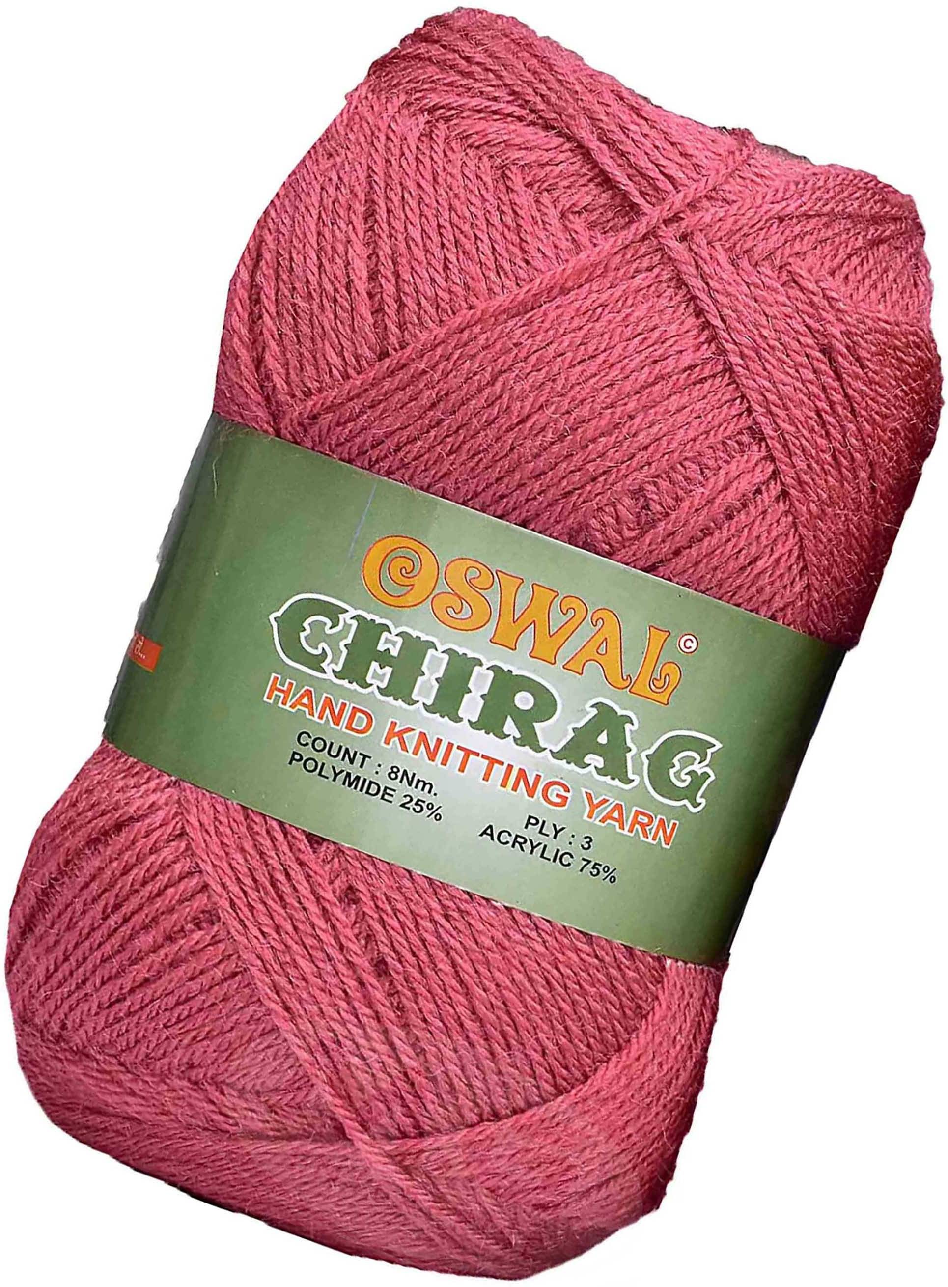     			Represents Oswal Chirag  Rosewood 400 gms Wool Ball wool R Art-AJFG