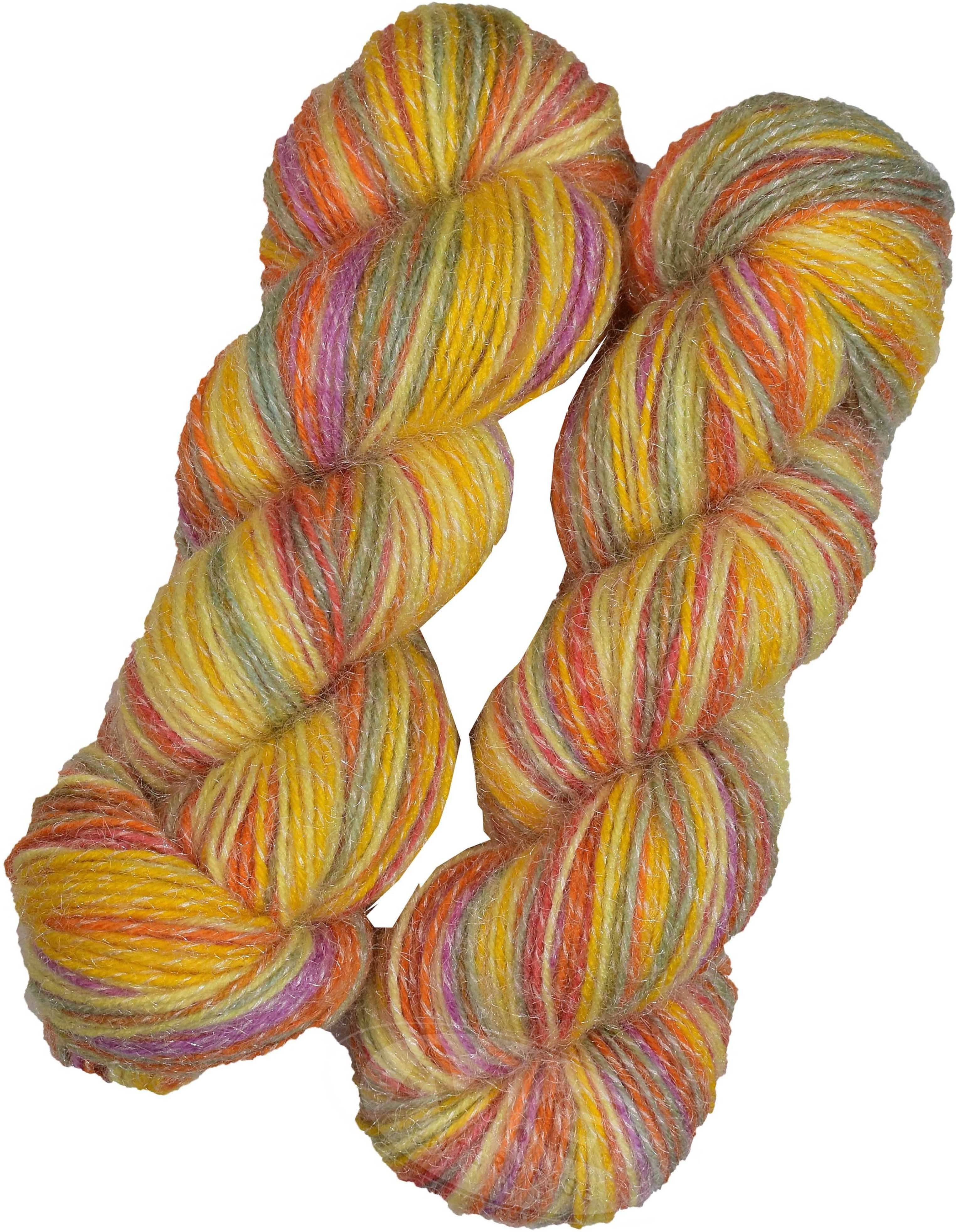     			Represents Oswal Knitting Yarn Arman Wool Mango Mix 300 gm ART - AABA