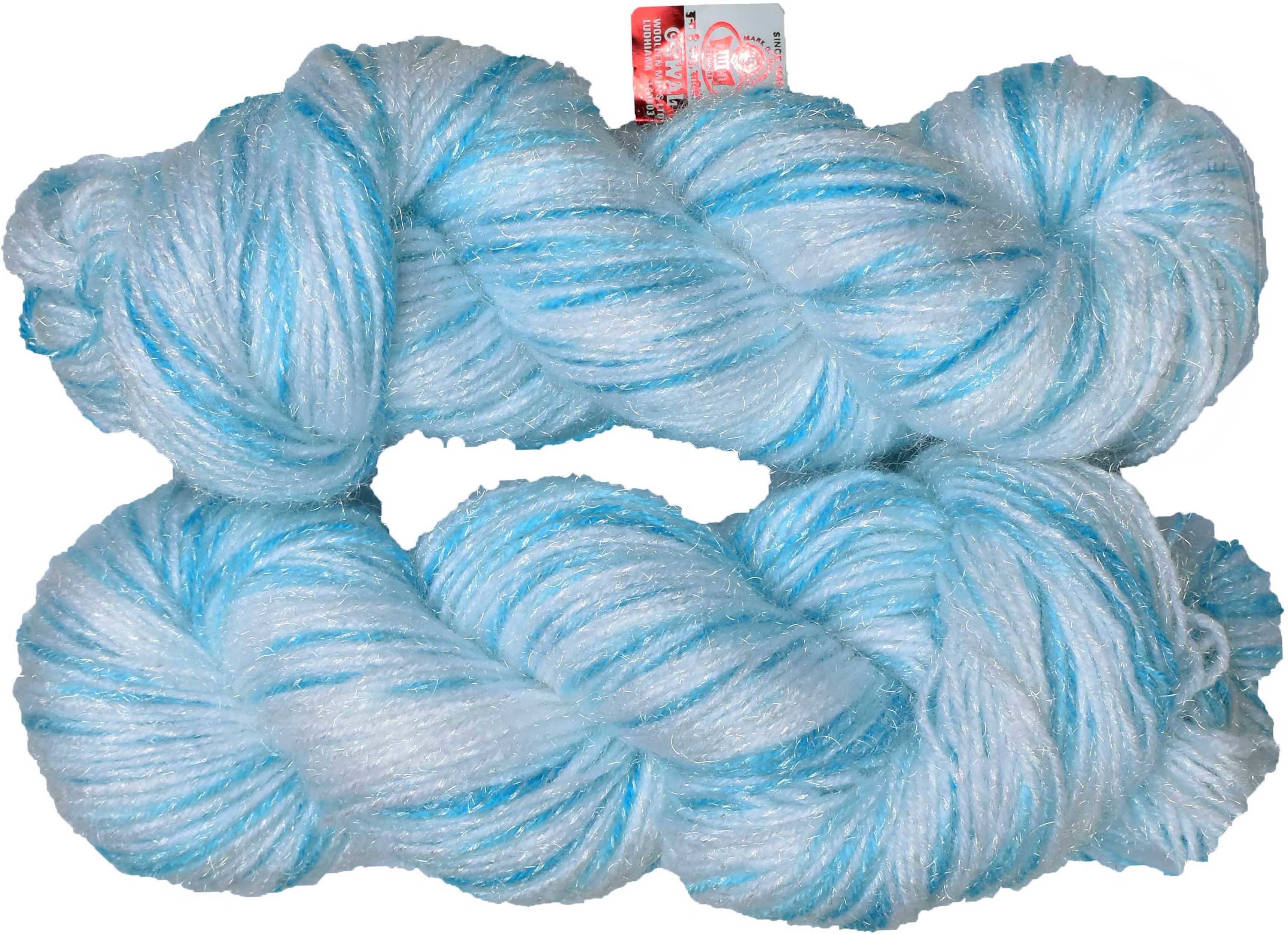     			Represents Oswal Knitting Yarn Arman Wool Aqua Blue 500 gm ART - CC