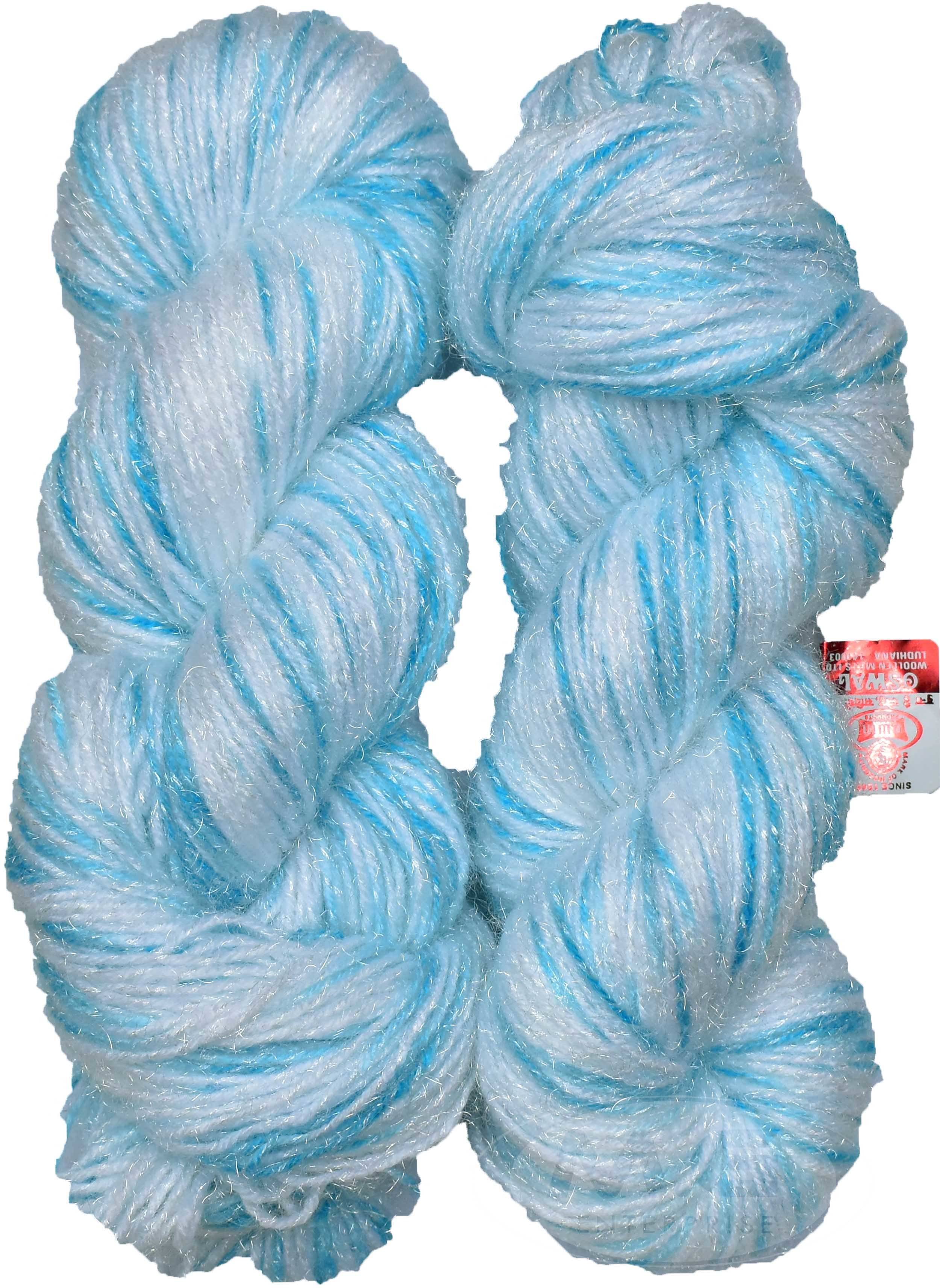     			Represents Oswal Knitting Yarn Arman Wool Aqua Blue 200 gm ART - CC