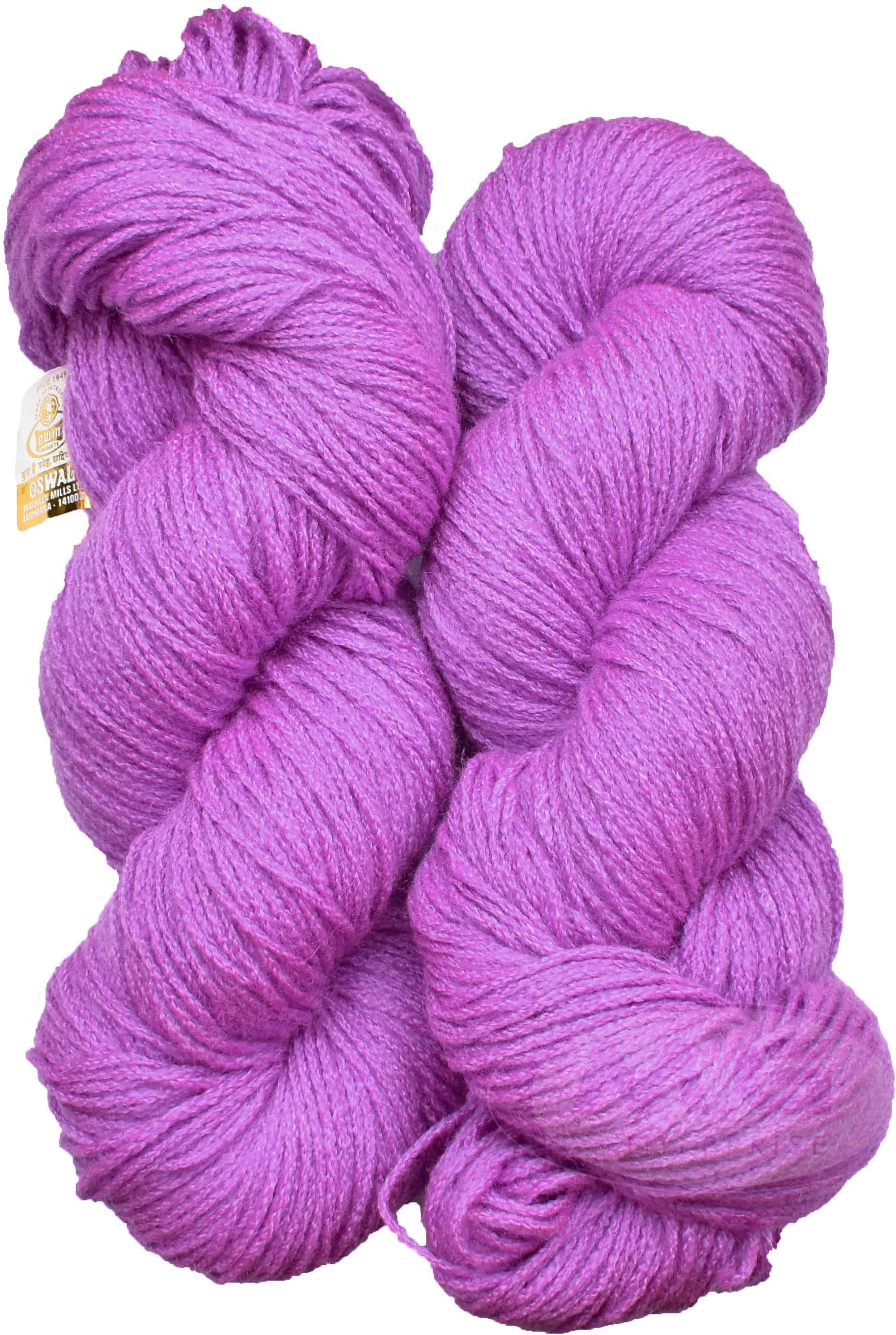     			Represents Oswal Knitting Yarn Martina Wool, Crave Wool Purple 200 gm ART - BFB