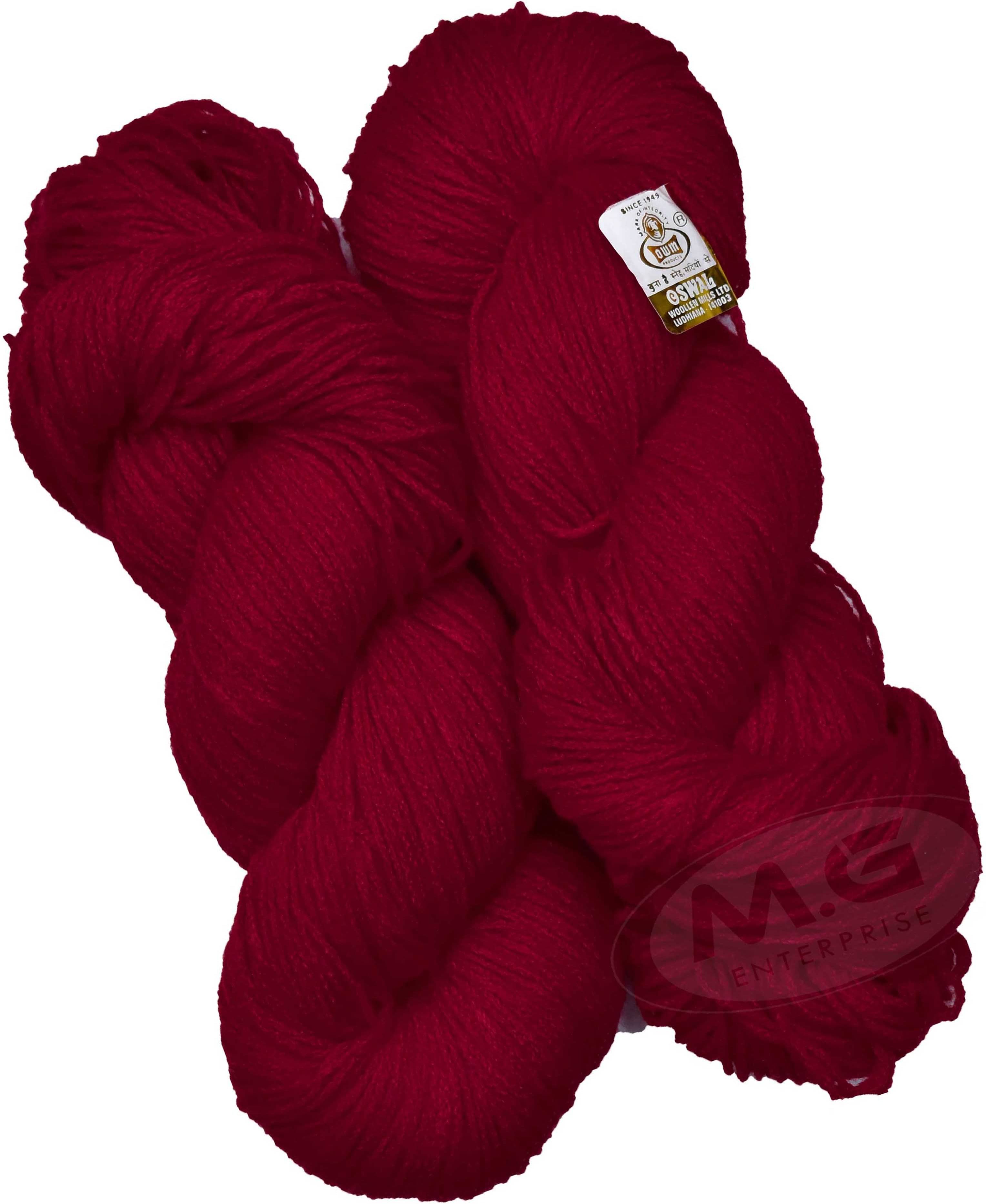    			Represents Oswal Knitting Yarn Martina Wool, Crave Wool Red 400 gm ART - BEG