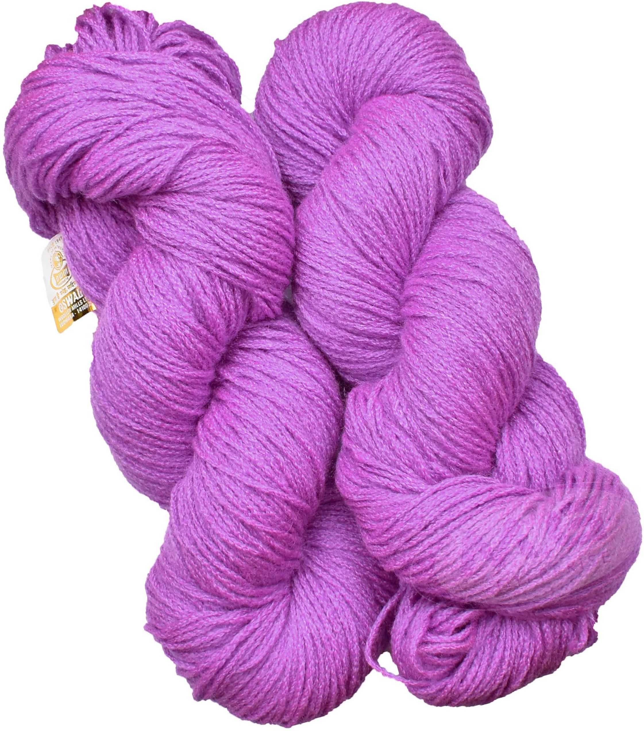     			Represents Oswal Knitting Yarn Martina Wool, Crave Wool Purple 400 gm ART - BFB