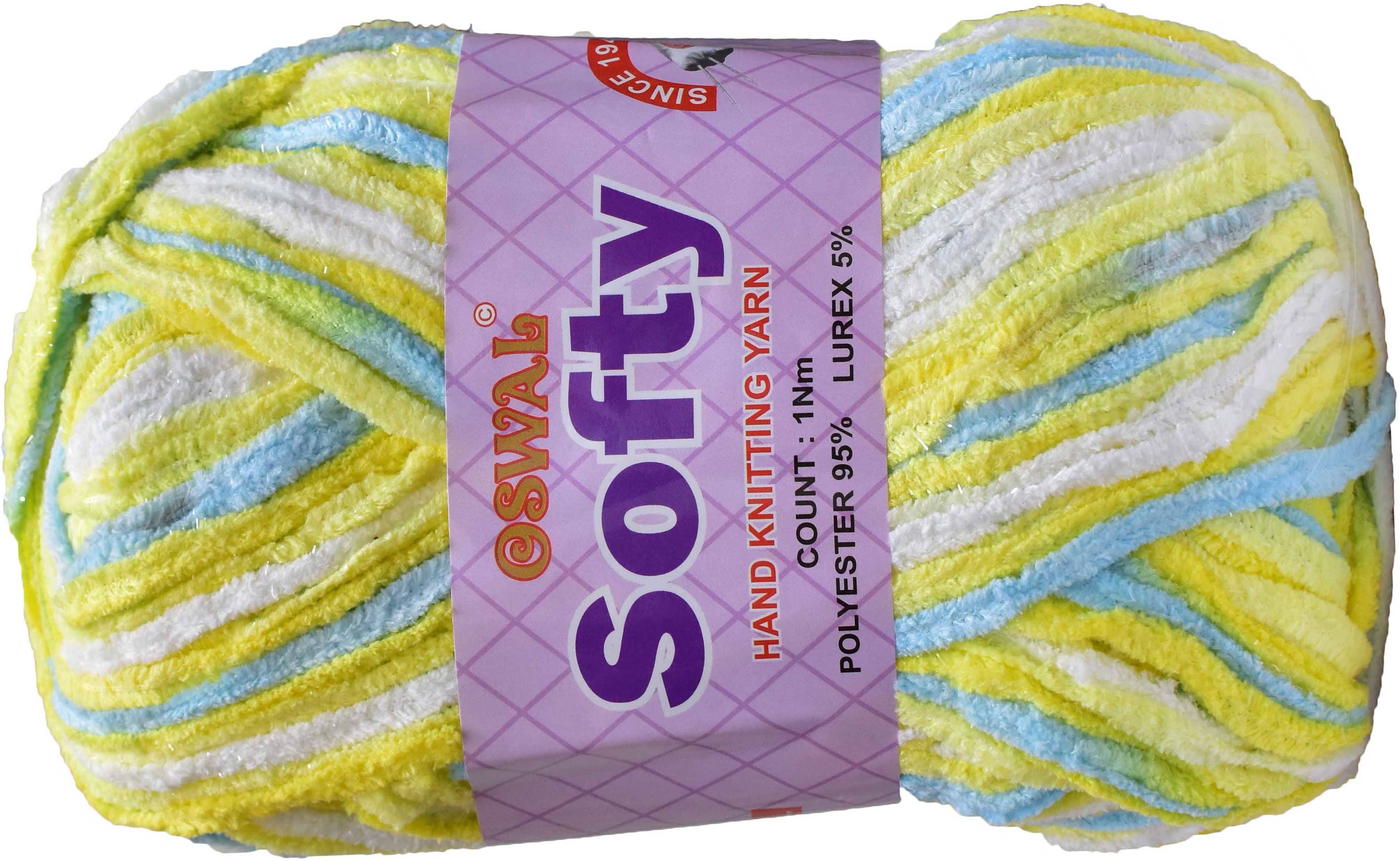     			Represents Oswal Knitting Yarn Thick Wool, Softy Green Daffodil 300 gm Art-GHF