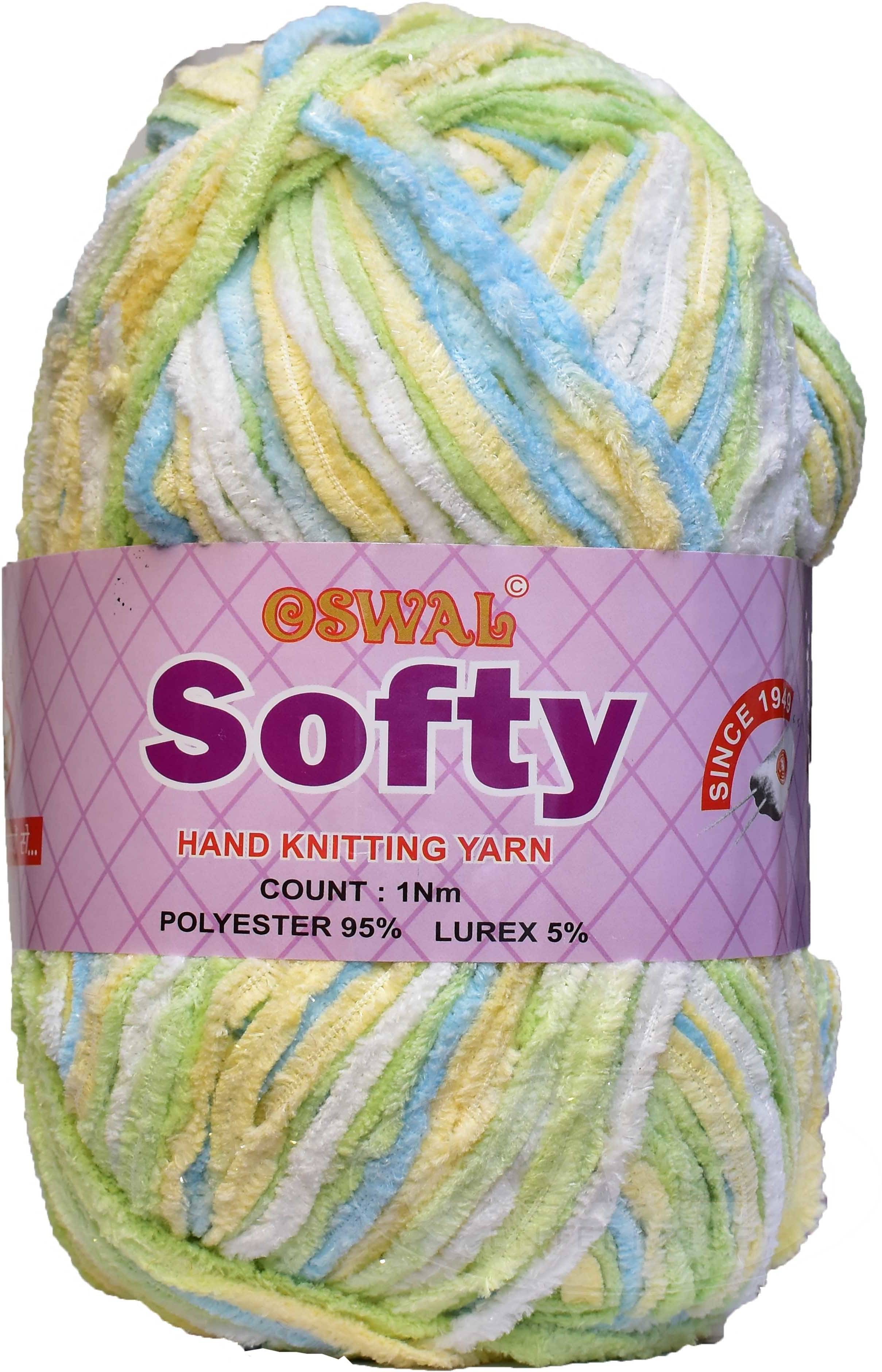     			Represents Oswal Knitting Yarn Thick Wool, Softy Daffodil 150 gm Art-GGH