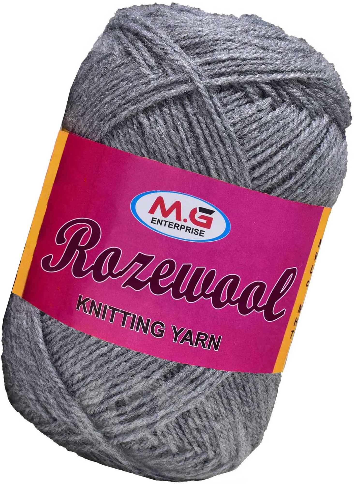 Represents Rosemary  Silver 400 gms Wool Ball Hand knitting wool-CE Art-FHE