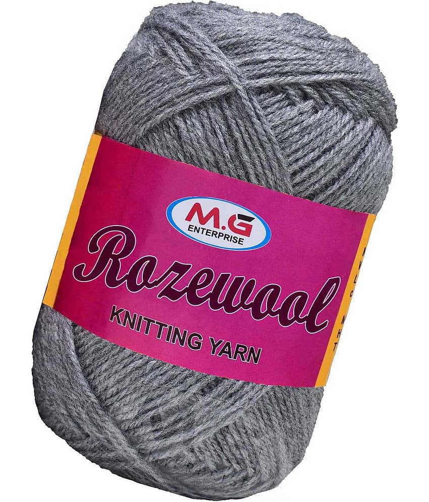 Represents Rosemary Silver 400 gms Wool Ball Hand knitting wool-CE Art-FHE