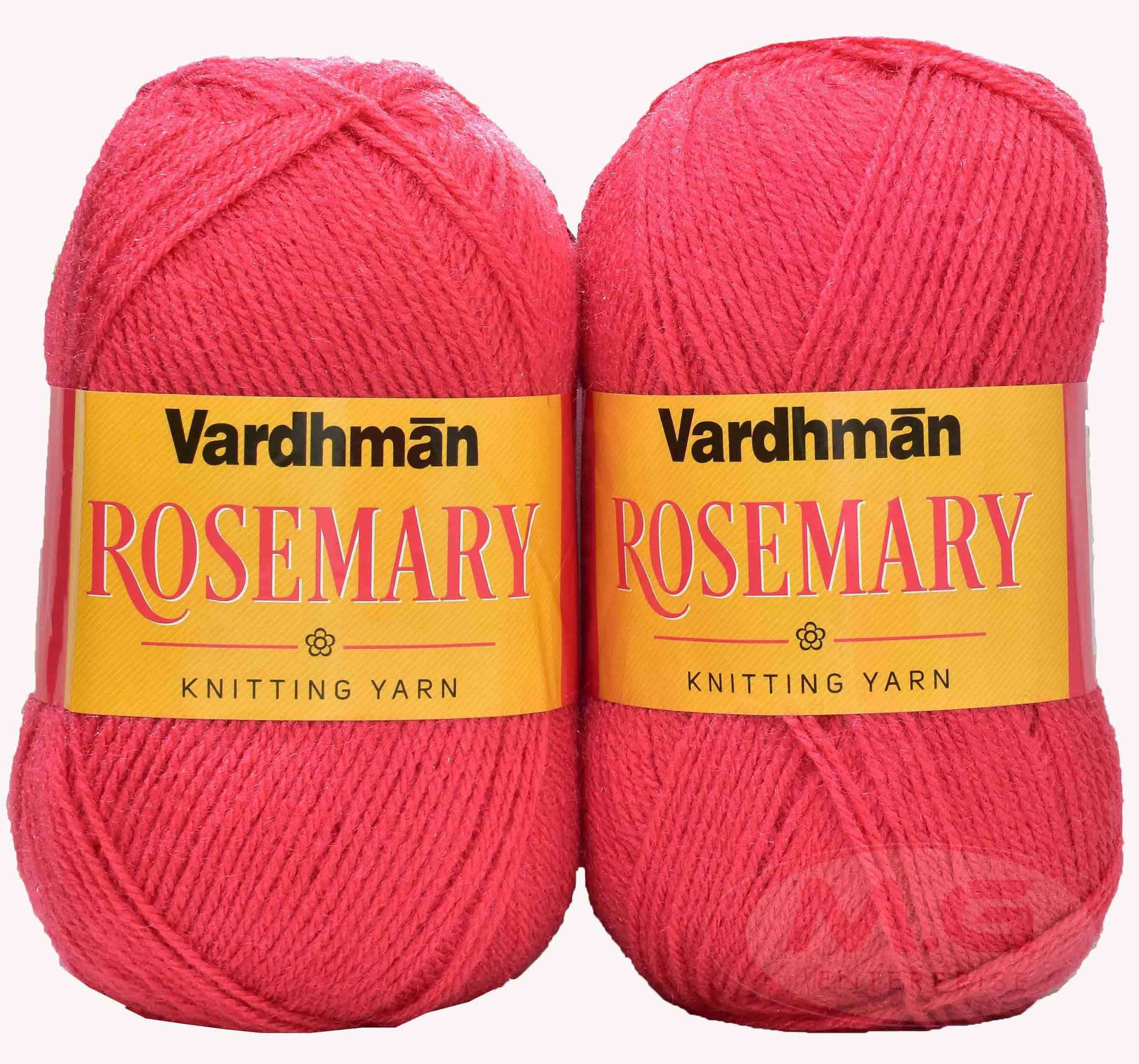     			Represents Vardhman K/K Rosemary Coral (Cherry) (300 gm) knitting wool Art-FHB