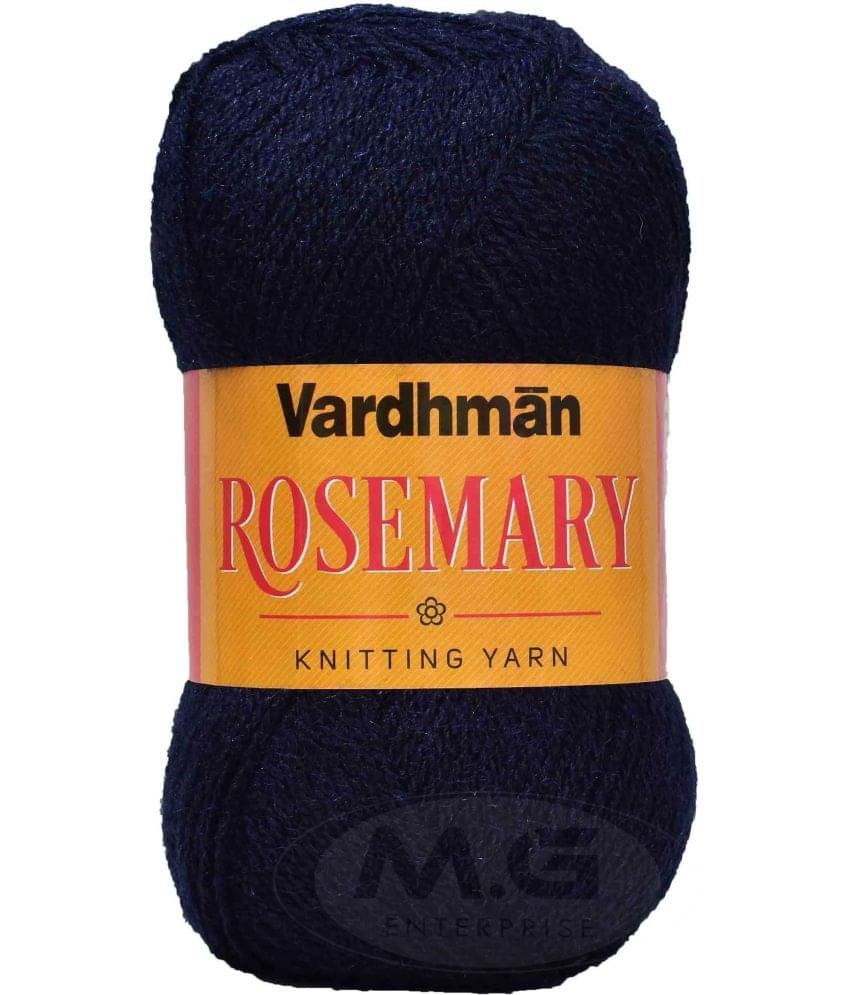     			Represents Vardhman S_Rosemary Navy (200 gm) knitting wool Art-GJI