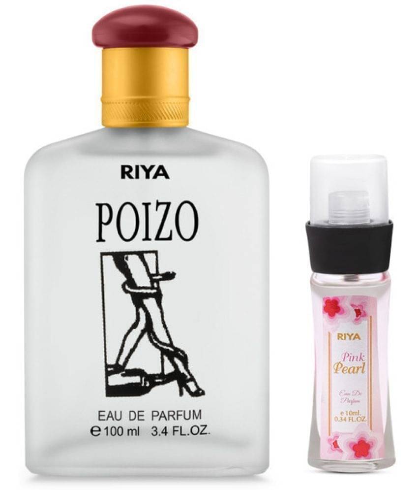     			RIYA POIZO Perfume 100 ML With 10 ML Pink Pearl Scent, Eau de Parfum  -  110 ml