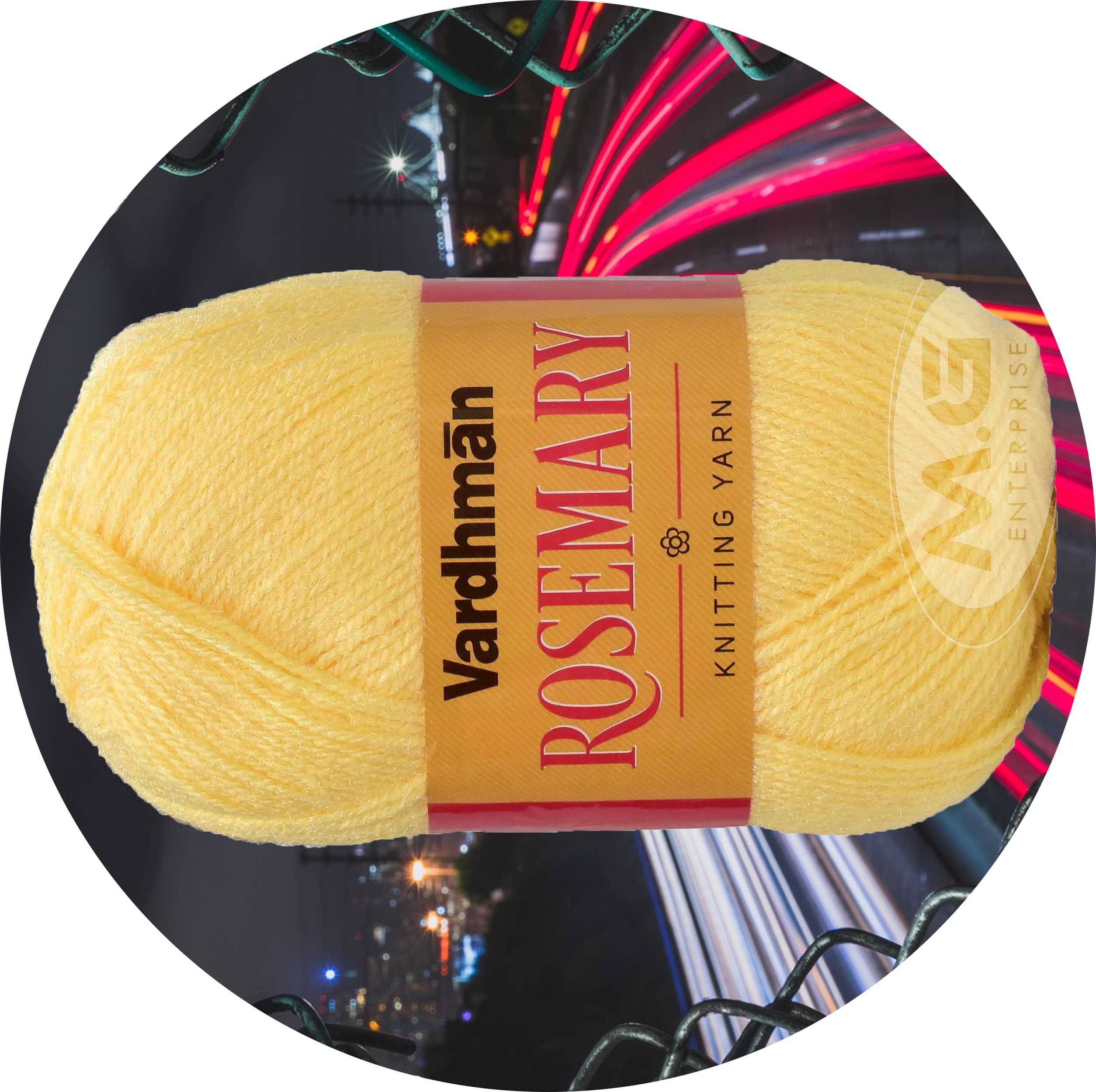     			Rosemary Dark Cream (500 gm)  Wool Ball Hand knitting wool / Art Craft soft fingering crochet hook yarn, needle knitting yarn thread dyed- S TQ